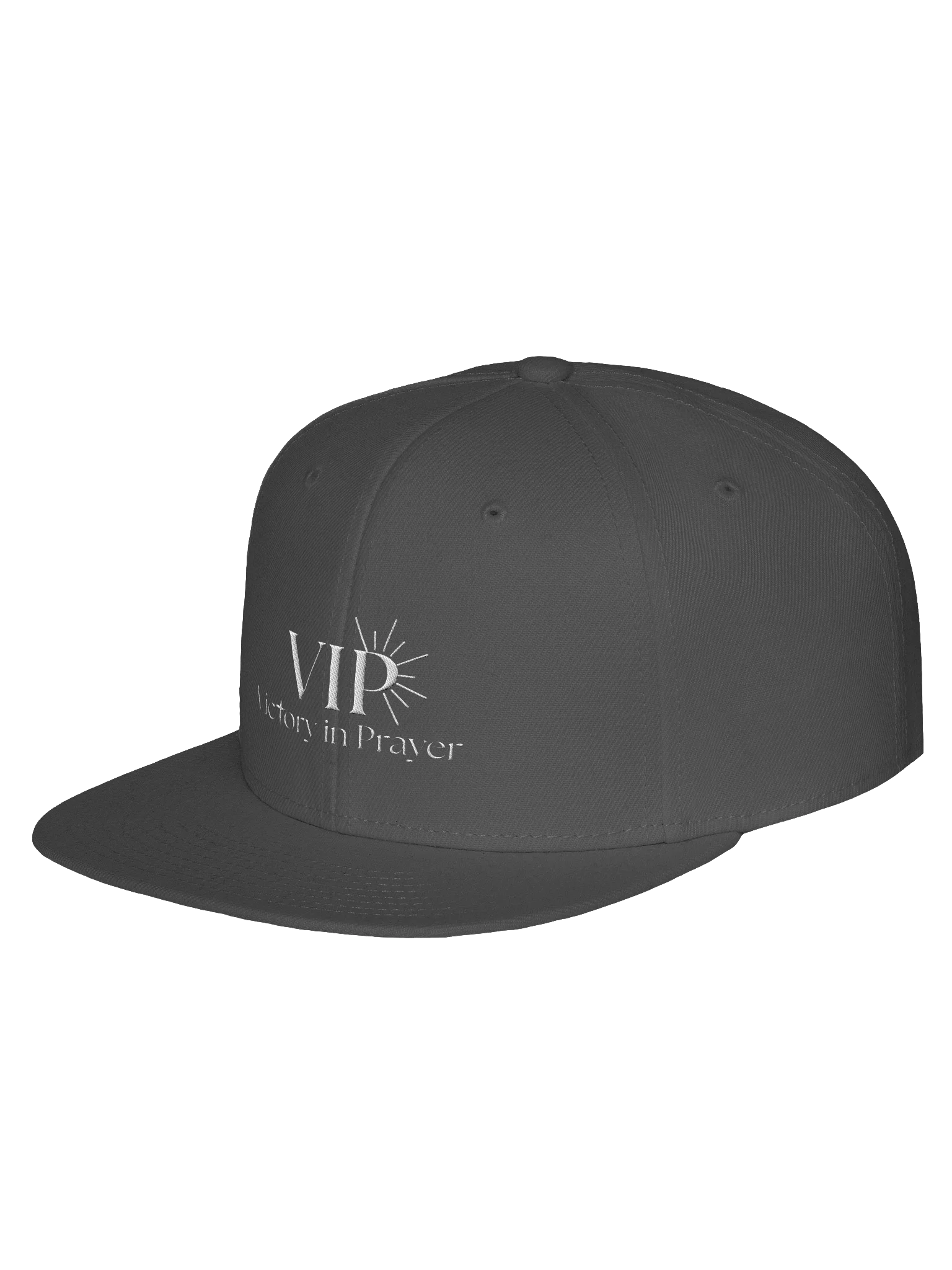 Embroidered Philippians 4:6 Wool Snapback Cap product image (2)