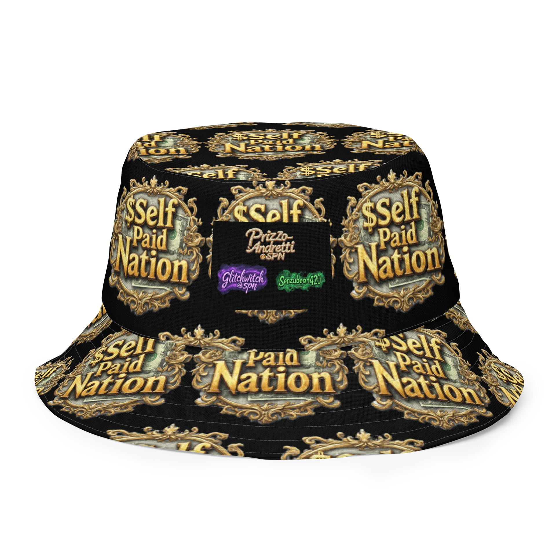 Vintage Currency Reversible Bucket Hat product image (1)