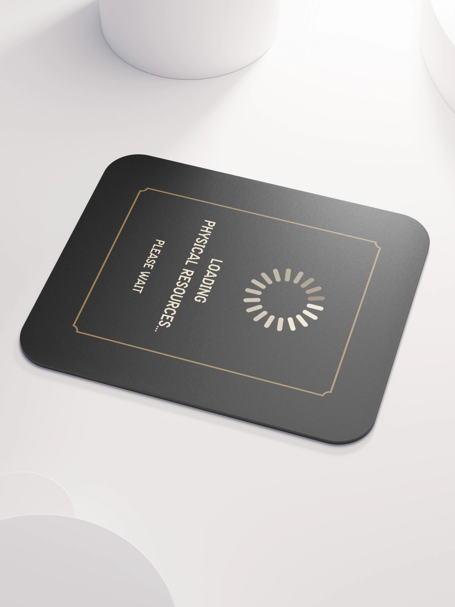 Loading Physical Resources Mouse Pad | Chronic Fatigue & Spoonie Desk Decor product image (4)