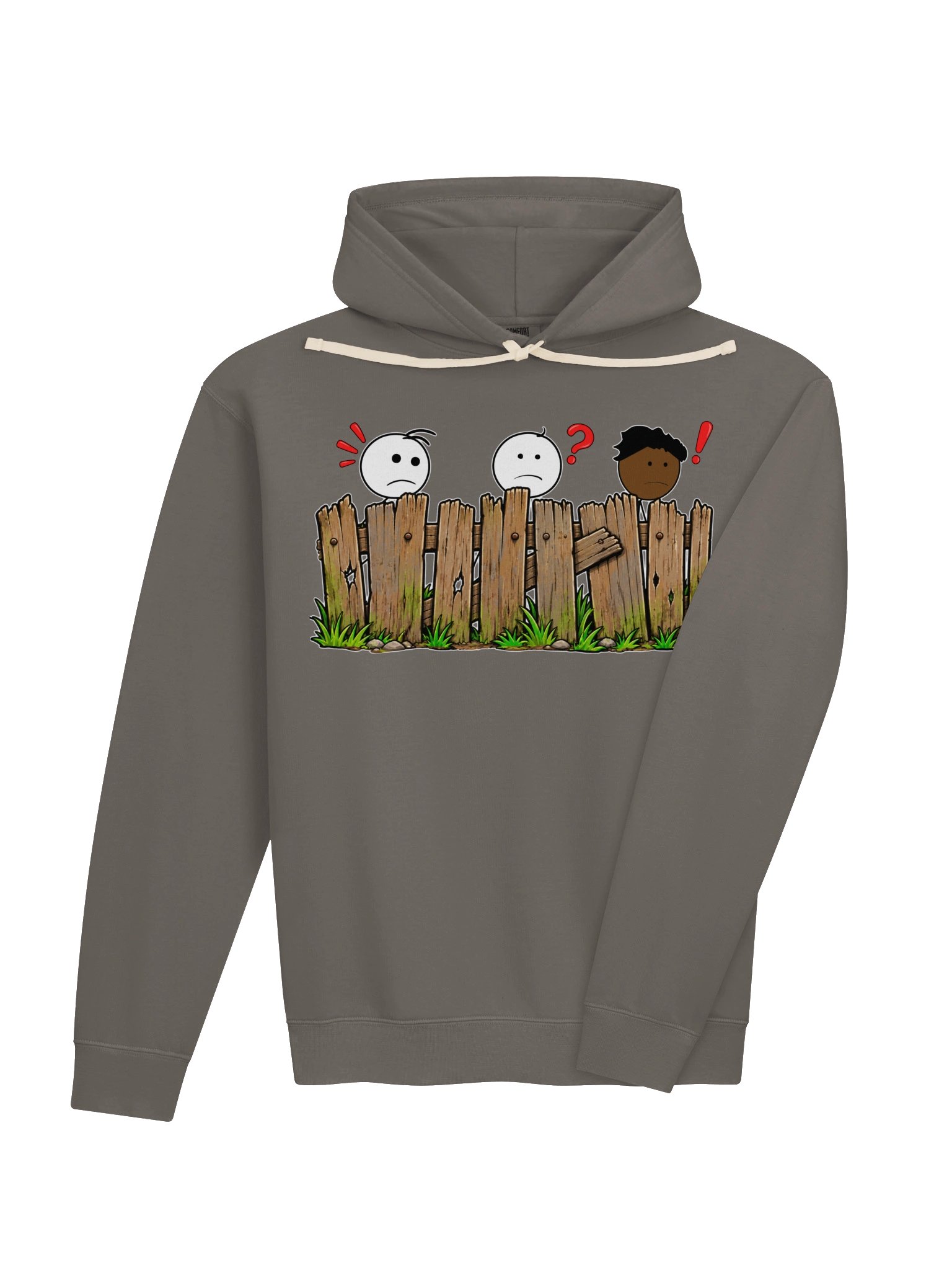 🧥 Hanorac Gri Cărbune Bărbați „Amintiri Din Copilărie” – Toxică, Șopârlă & Juvel product image (4)