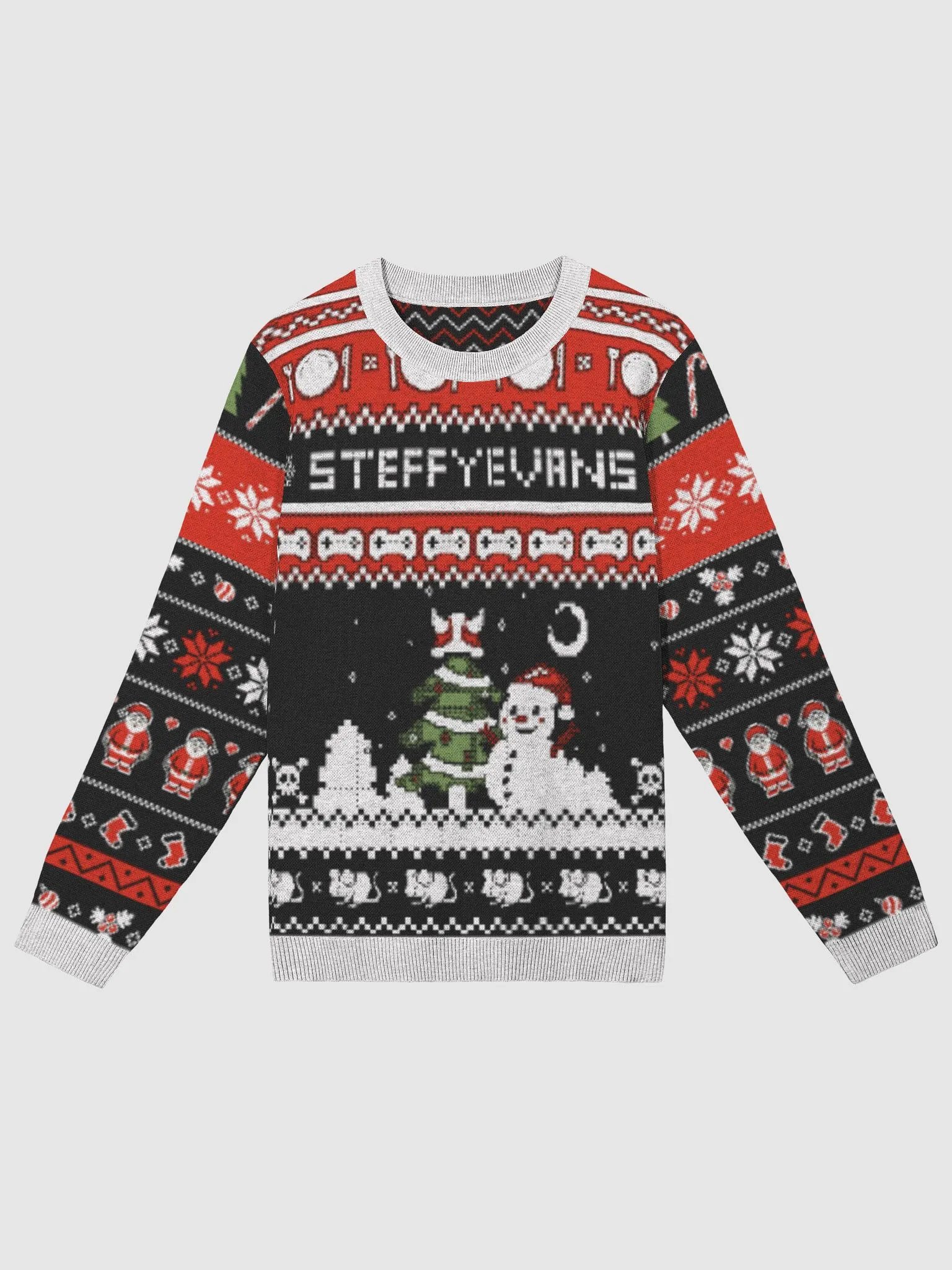 Yule Be Sorry You Wore This Christmas Sweater | Black, Red, Green product image (1)