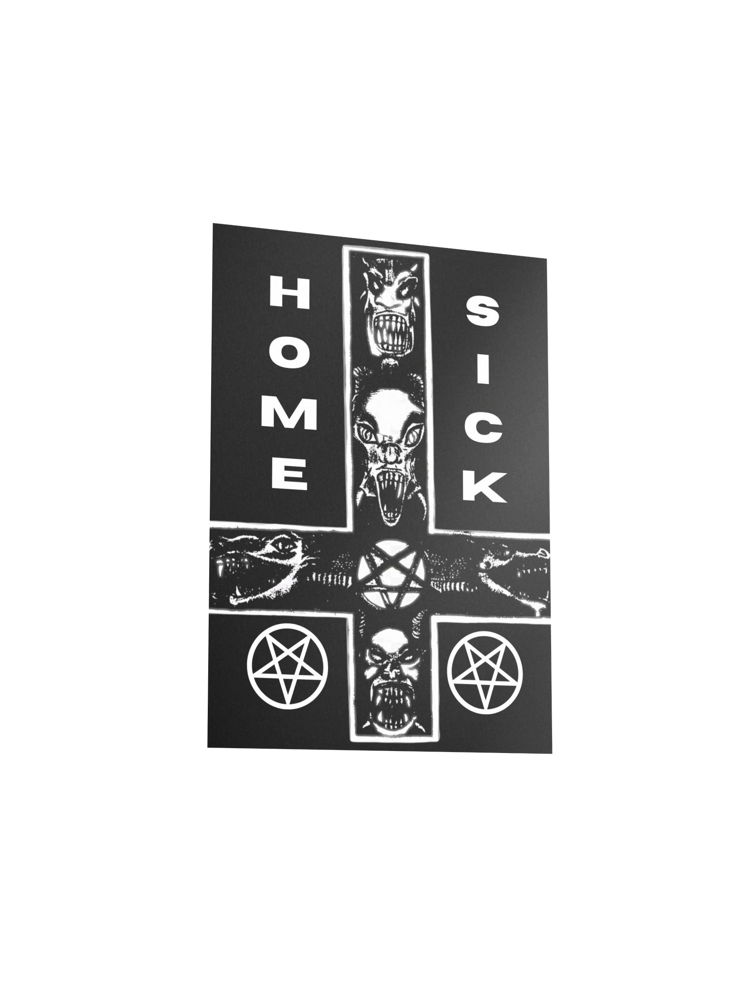 "HOMESICK" 5" by 7" Poster product image (3)