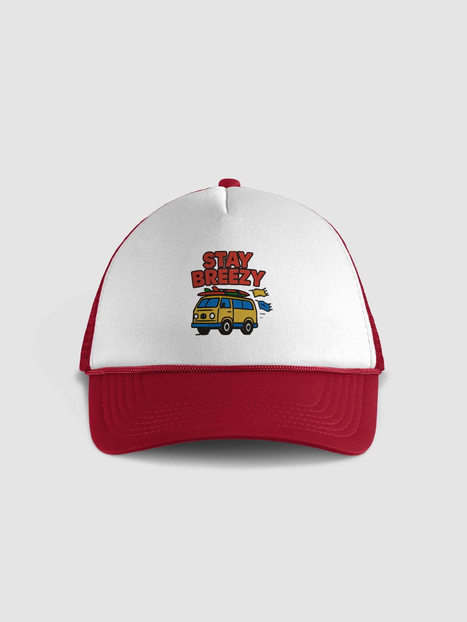 Breezy Vibes Foam Trucker Hat product image (1)