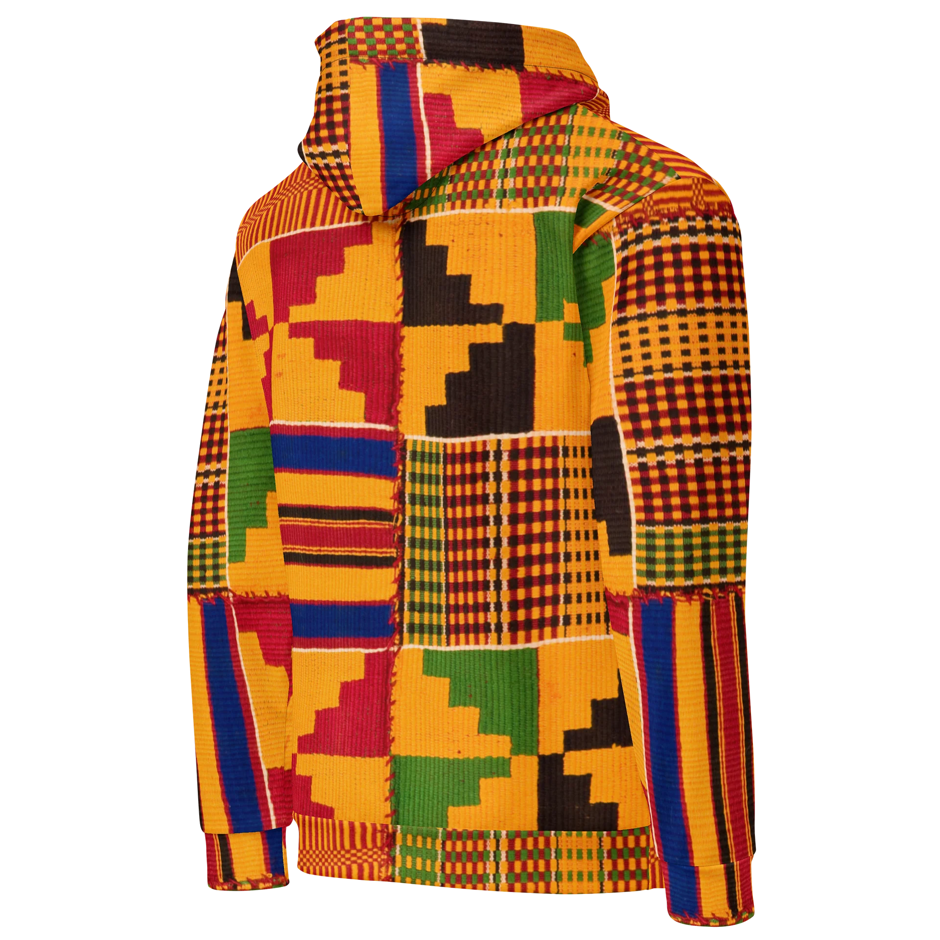 Kente Print Hoodie — Unisex product image (6)