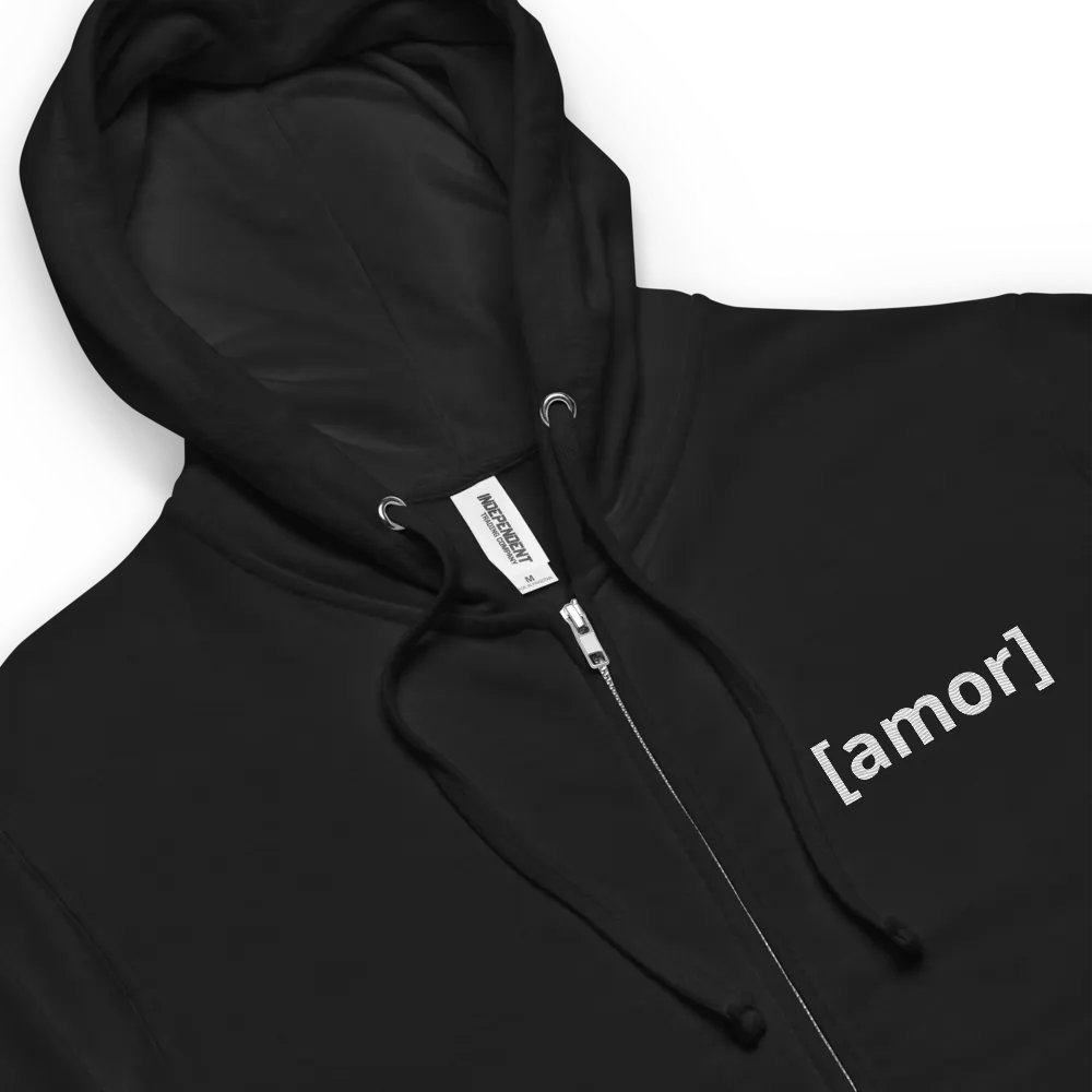 [amor] embroidered zip up product image (1)