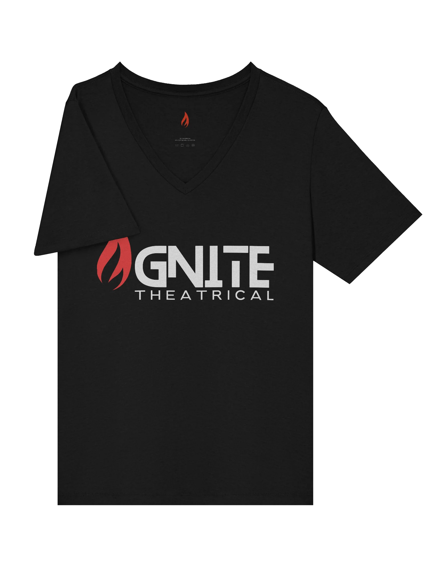 Ignite Theatrical Women’s Relaxed V-Neck Tee product image (5)