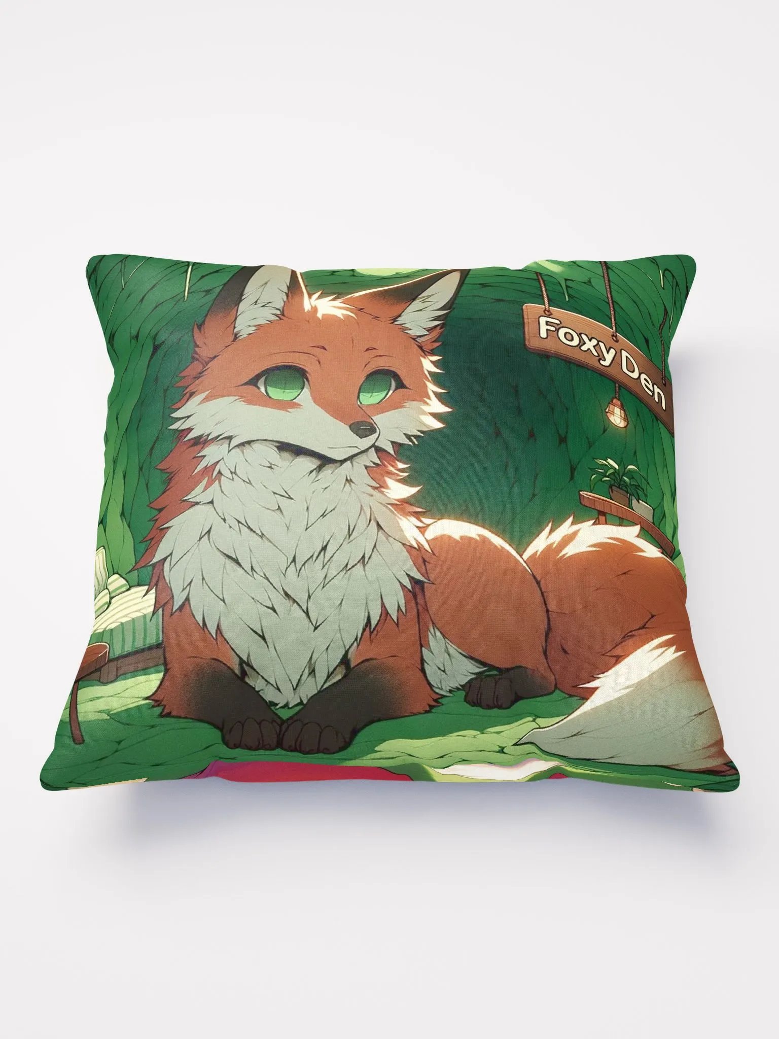 Foxy den pillow product image (1)