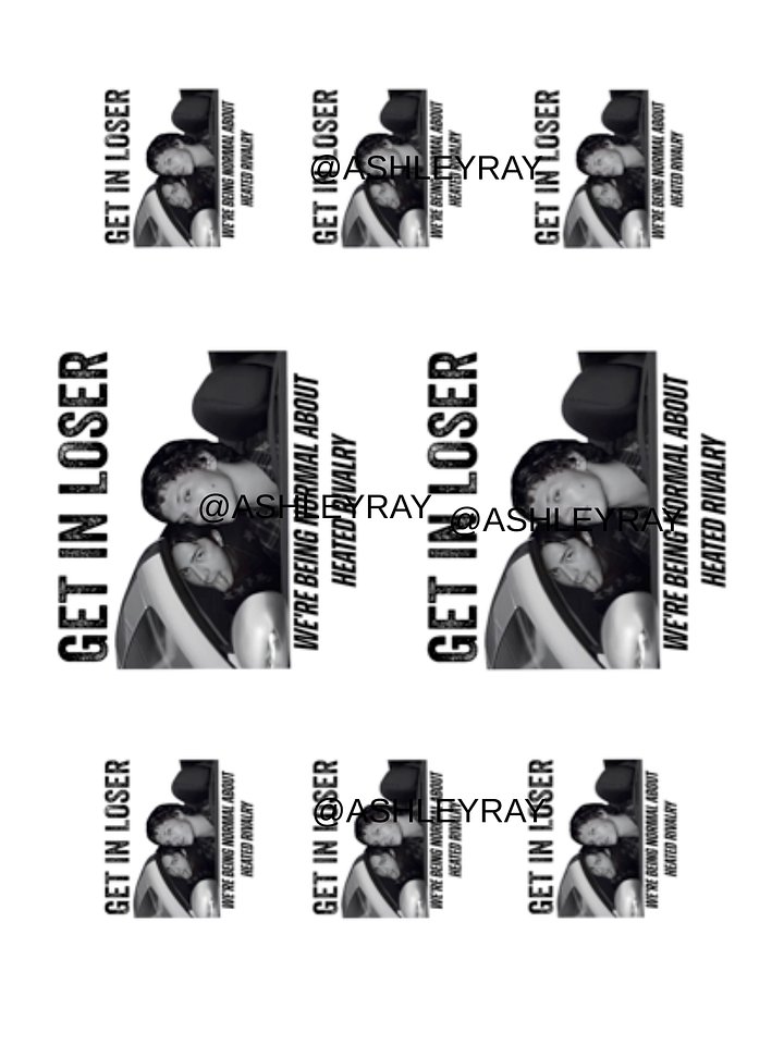 We're Being Cool About Heated Rivalry Stickers product image (1)