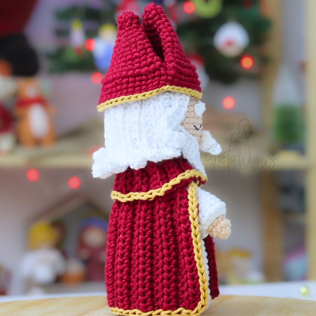 Saint Nicholas of Bari Amigurumi Pattern (Instant PDF Download) product image (3)
