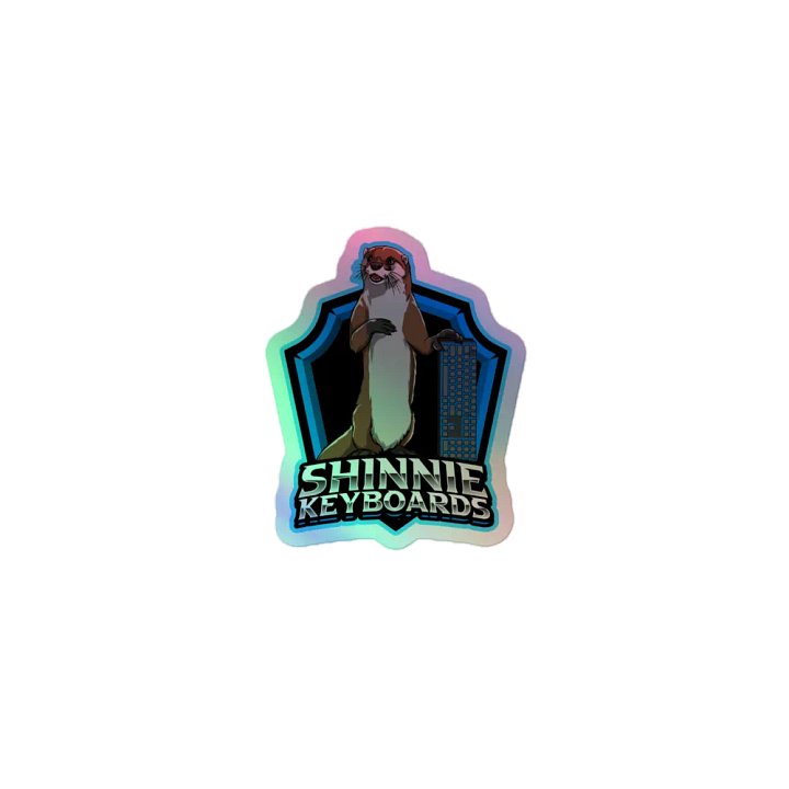 ShinnieKeyboards Holo Logo Sticker product image (1)
