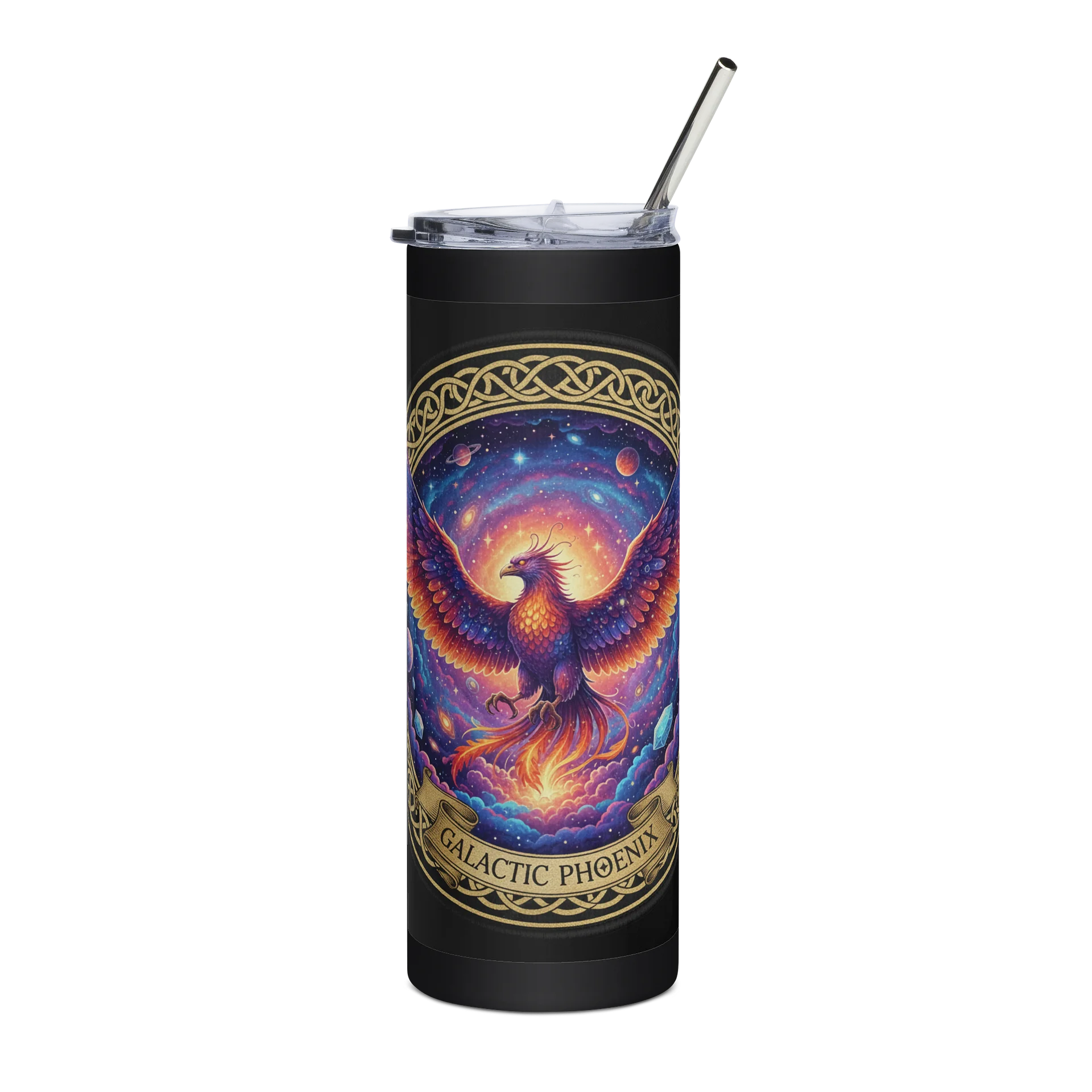 Galactic Phoenix Stainless Steel Tumbler product image (1)
