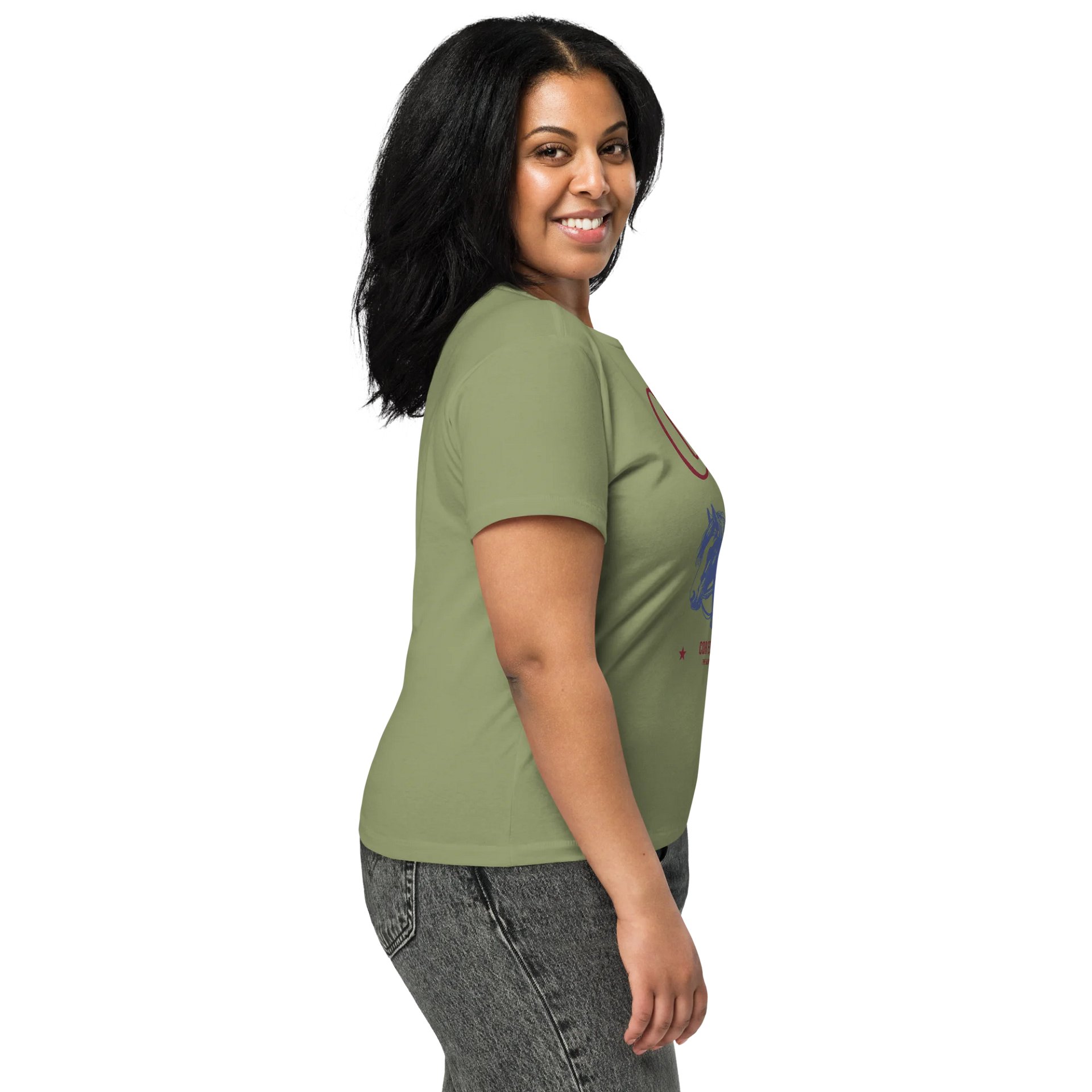 Soul of the Rodeo Women’s High-Waisted Tee product image (8)