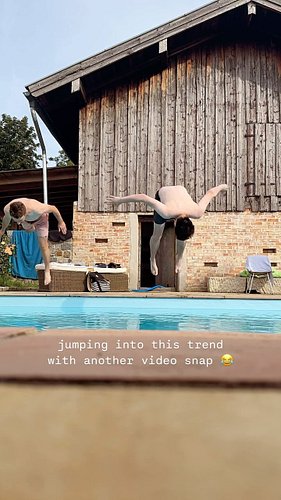 or are we too late already?! 😂

#summertime #pool #jump #trend