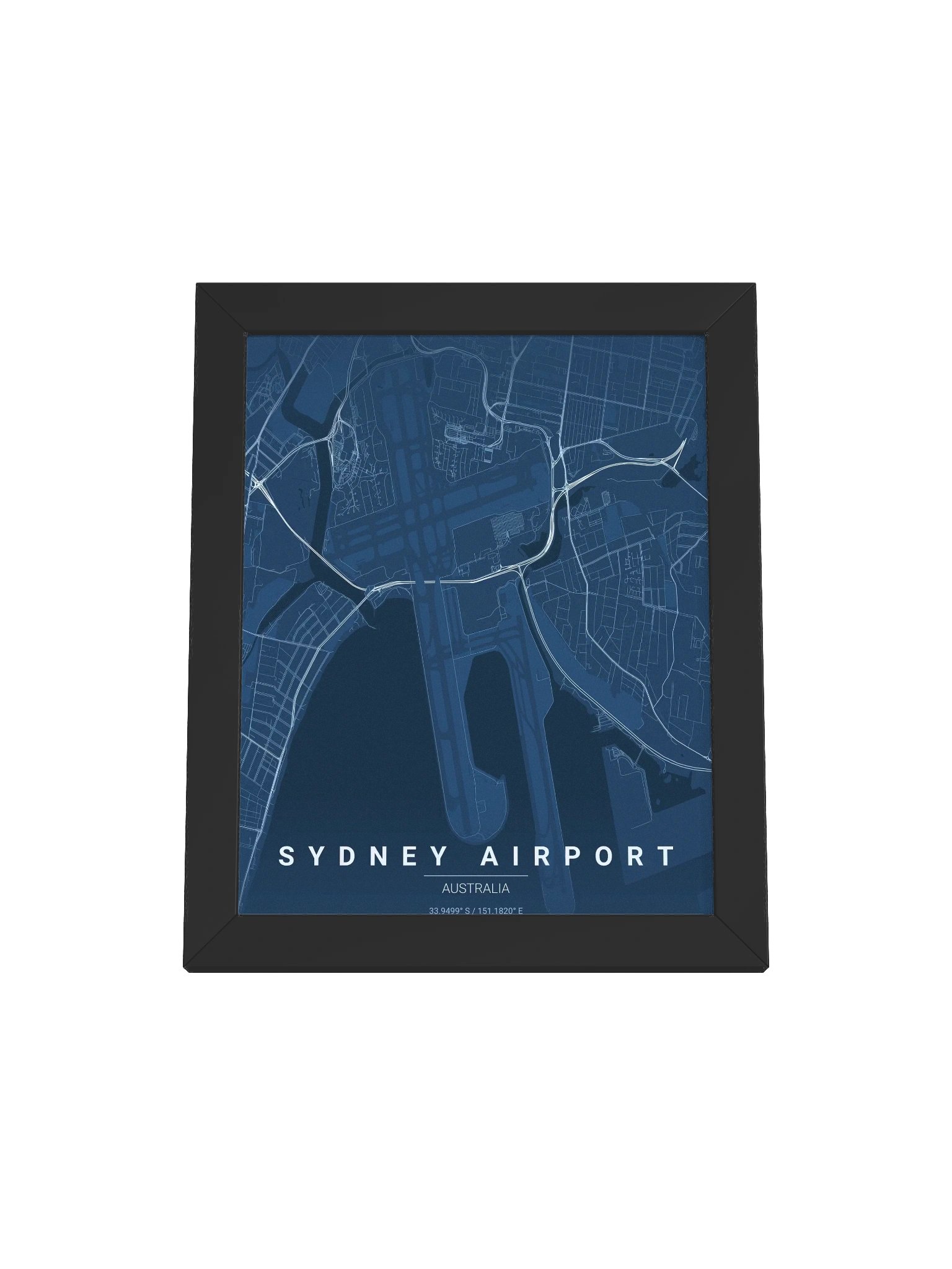 Sydney Airport Blueprint Poster product image (2)