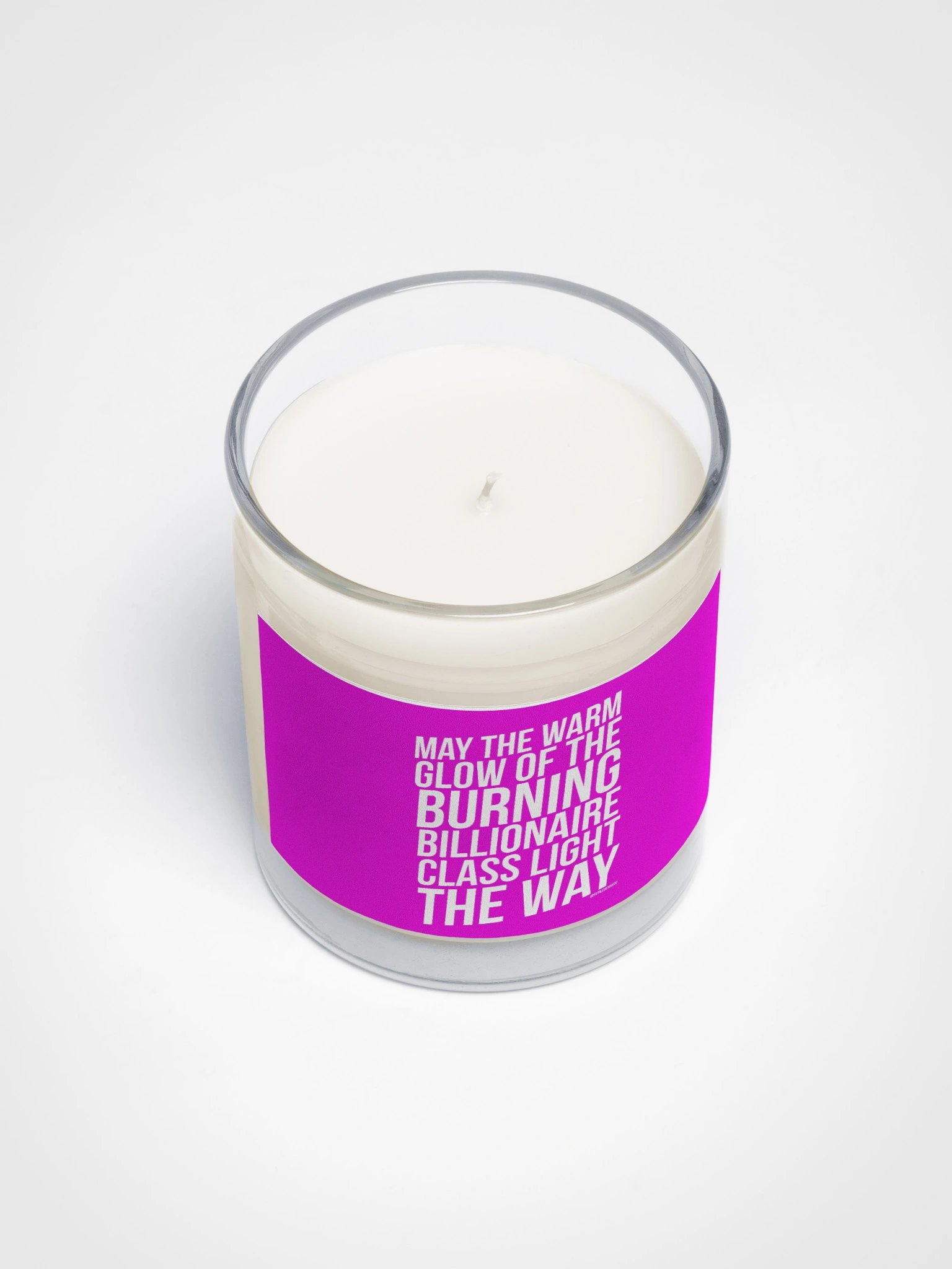 FUTILE DEVICE: BURNING BILLIONAIRE (CANDLE) product image (3)
