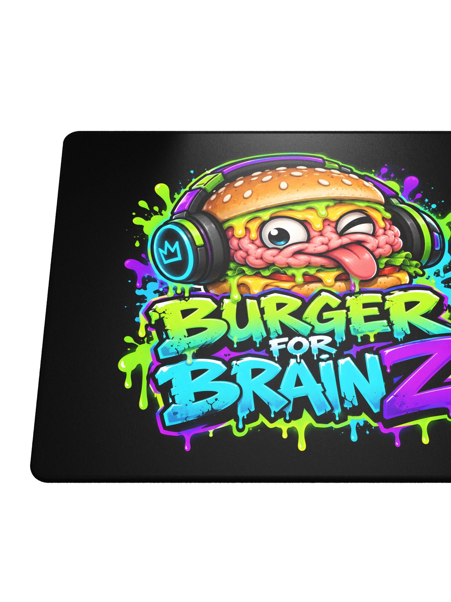 Burger for BrainZ Gaming Mouse Pad product image (4)