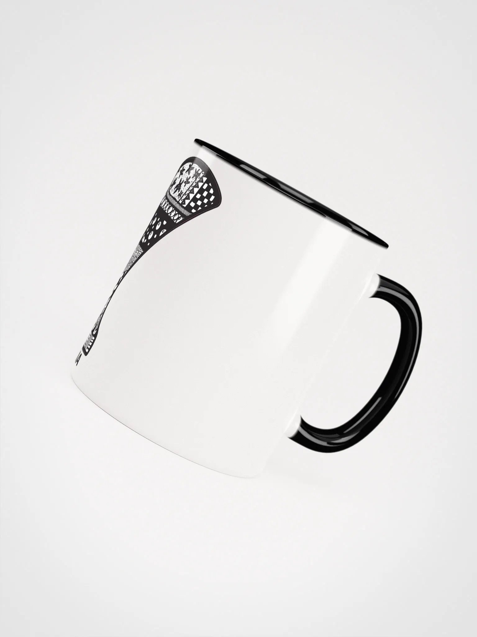 The Doodle Single Fin Ceramic Mug product image (4)