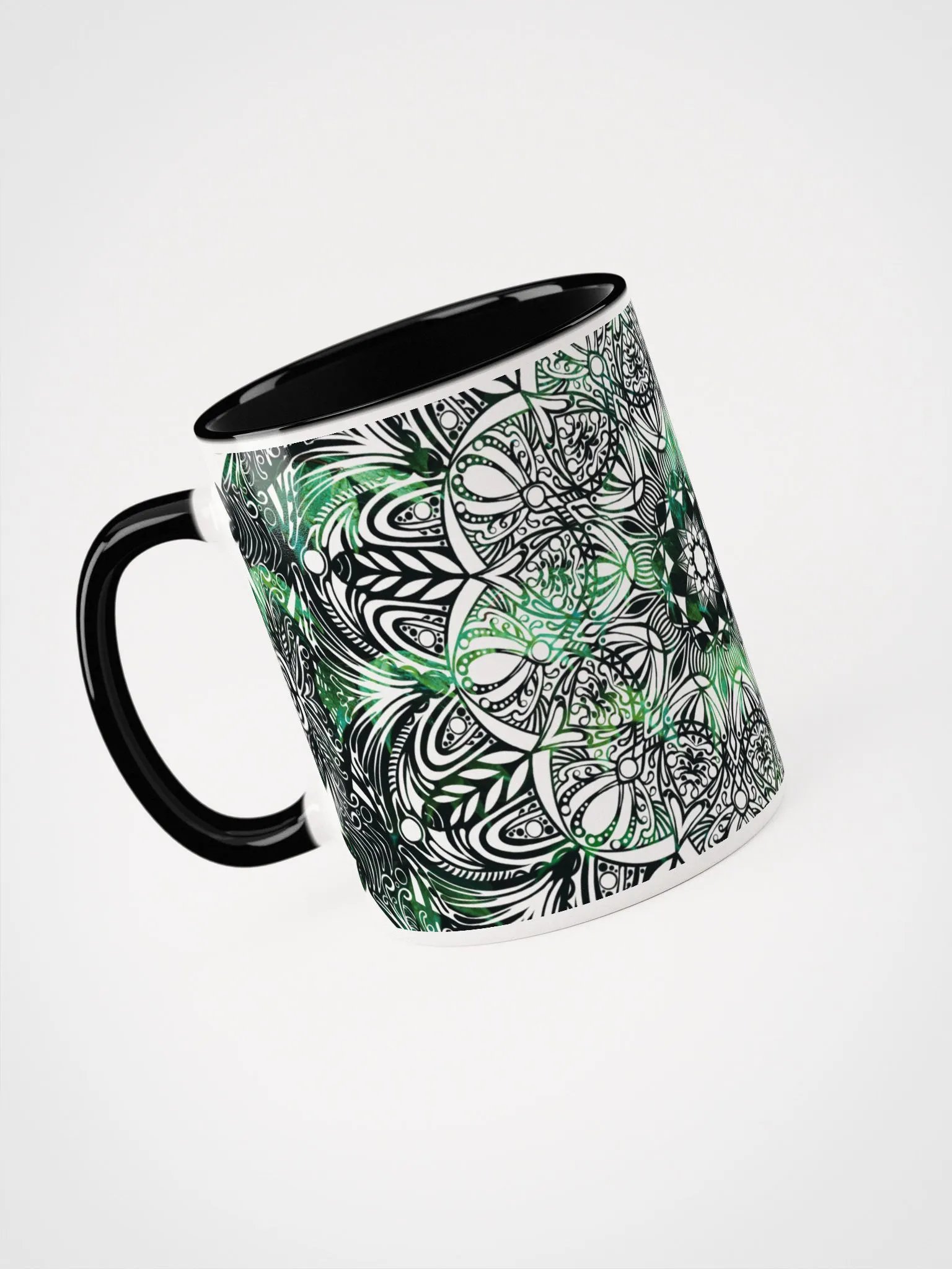 Lush Leaves Ceramic Mug product image (12)