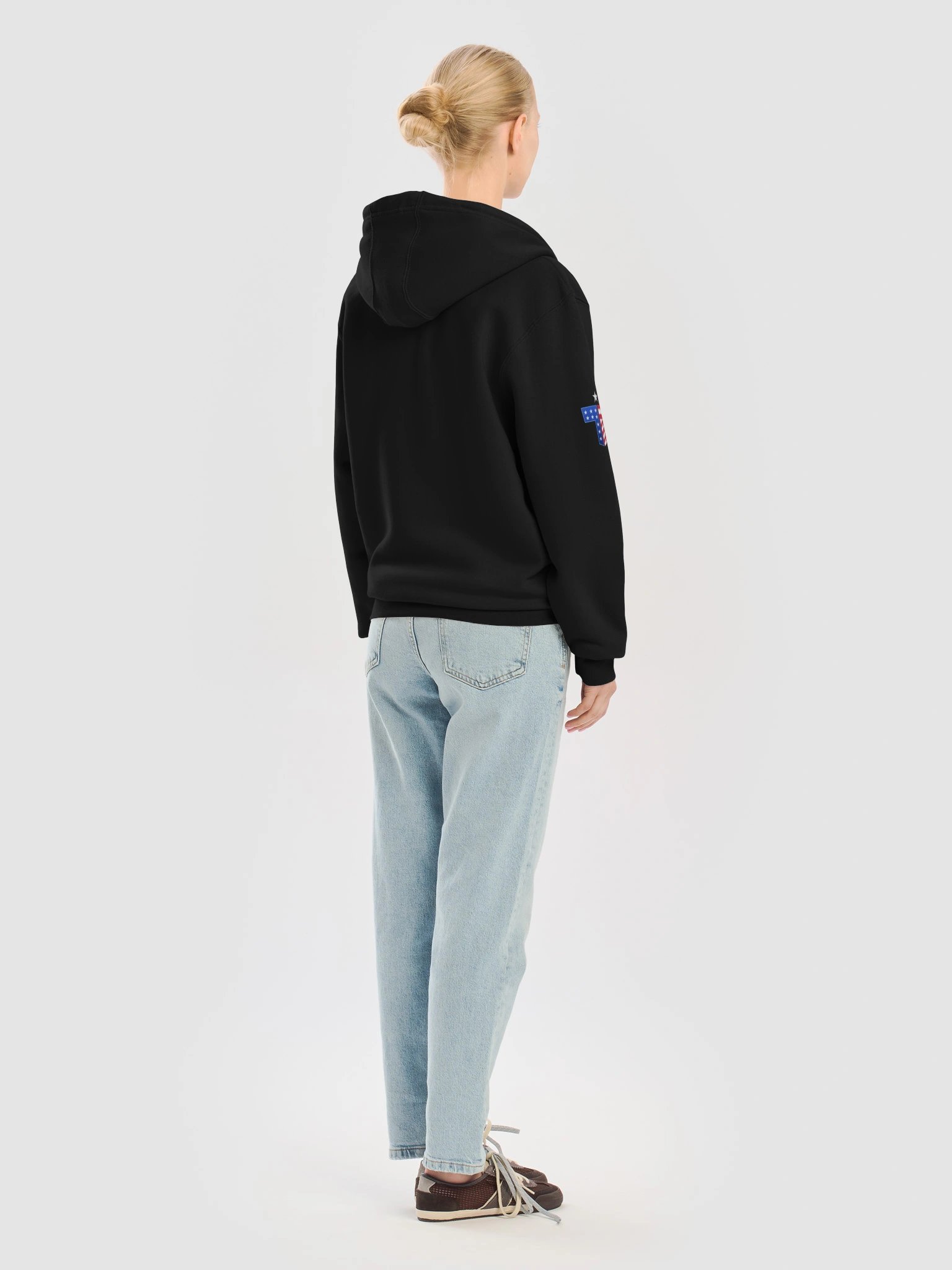 Tommy TV Patriotic Flag Logo - Printed Zip Hoodie product image (12)