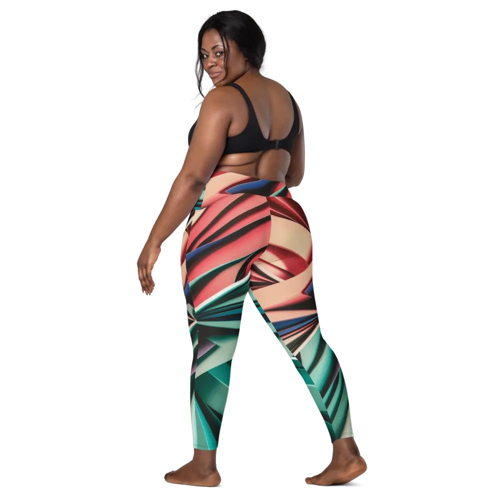 TDS Music Leggings with Pockets in Abstract Geometric Print (2XS-6XL) product image (11)