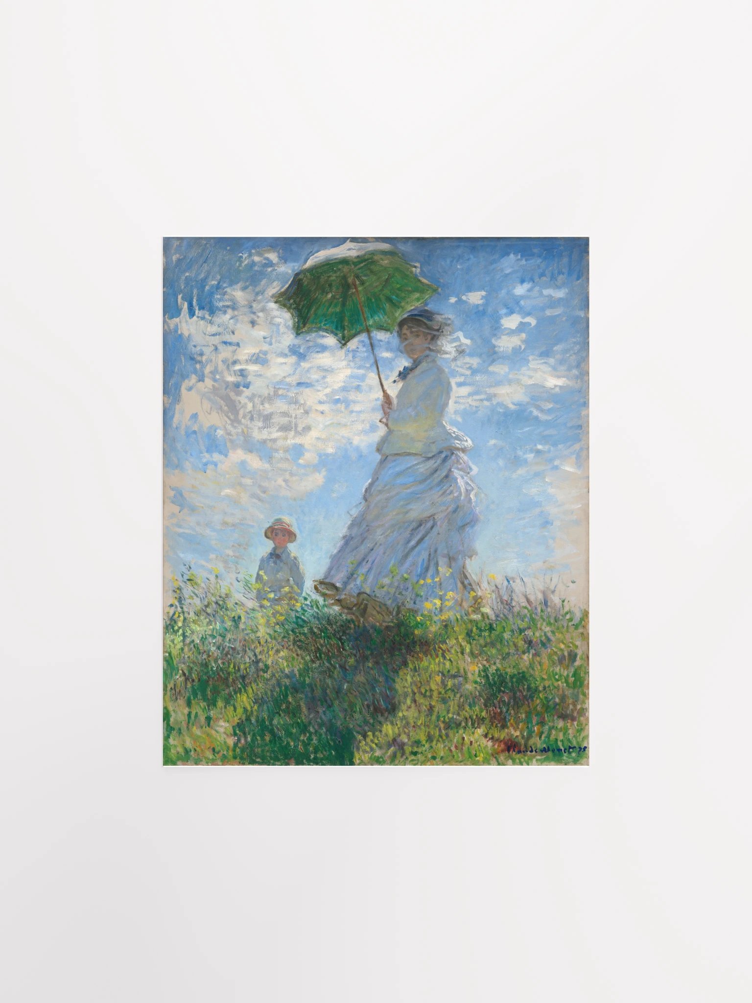Claude Monet, Woman with a Parasol (1875) Fine Art Print product image (39)