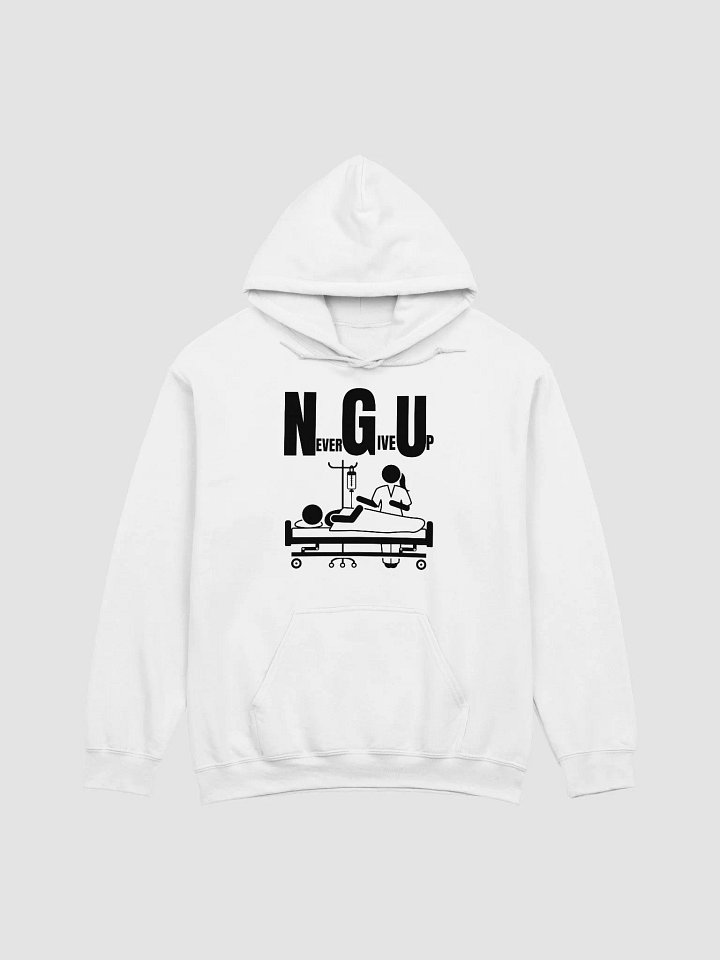 Never give up Classic Hoodie product image (2)