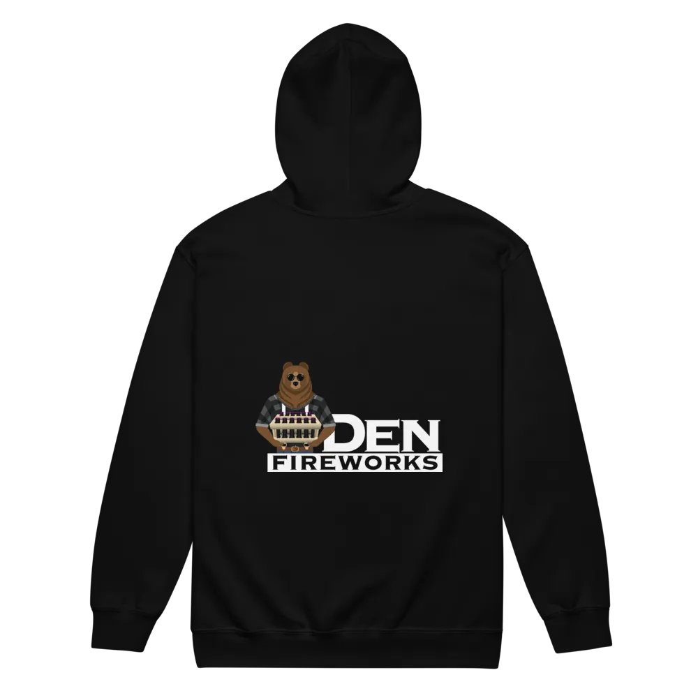 Black Zip up hoodie product image (7)