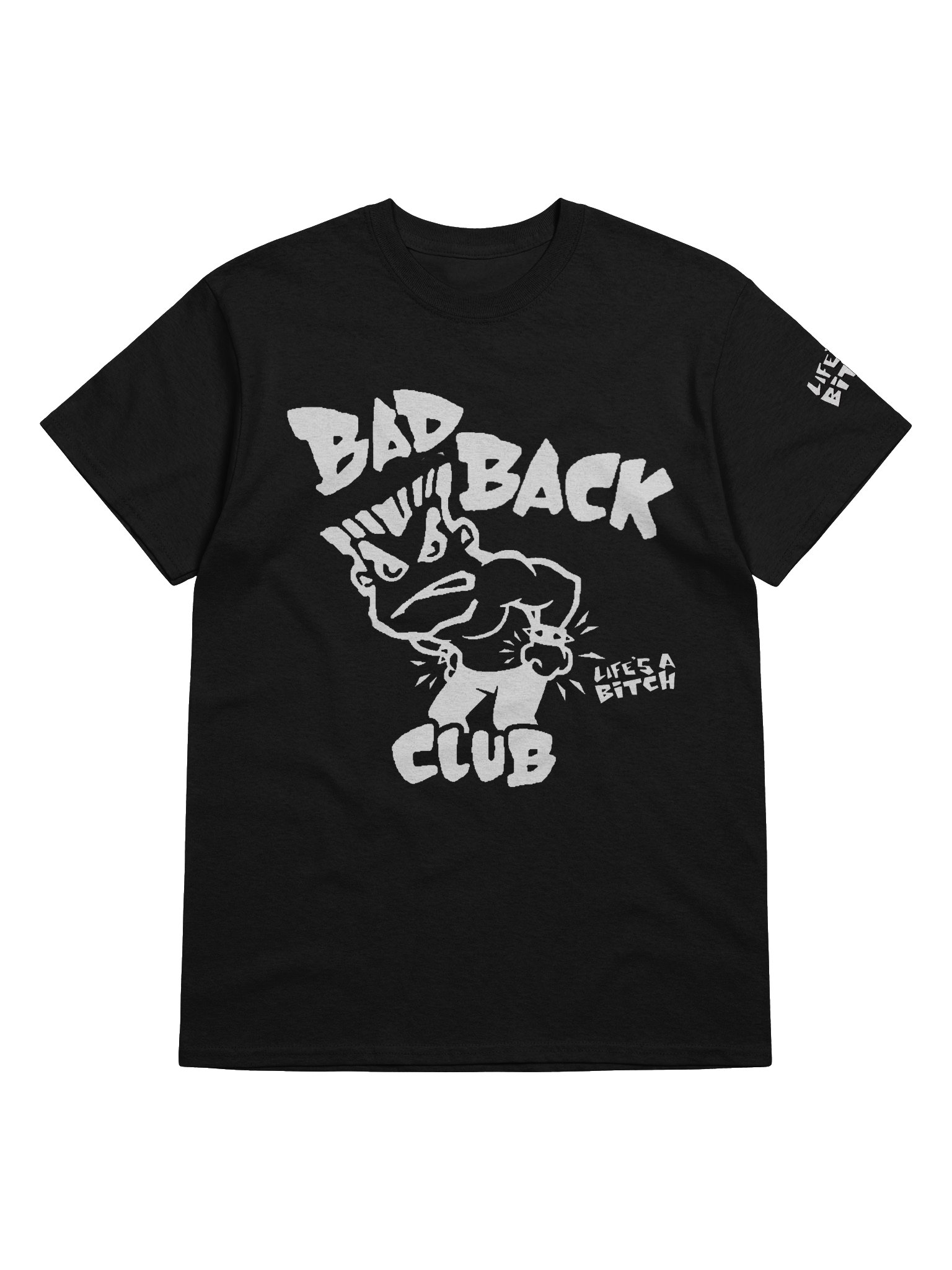 Bad Back Club - Black T Shirt product image (5)