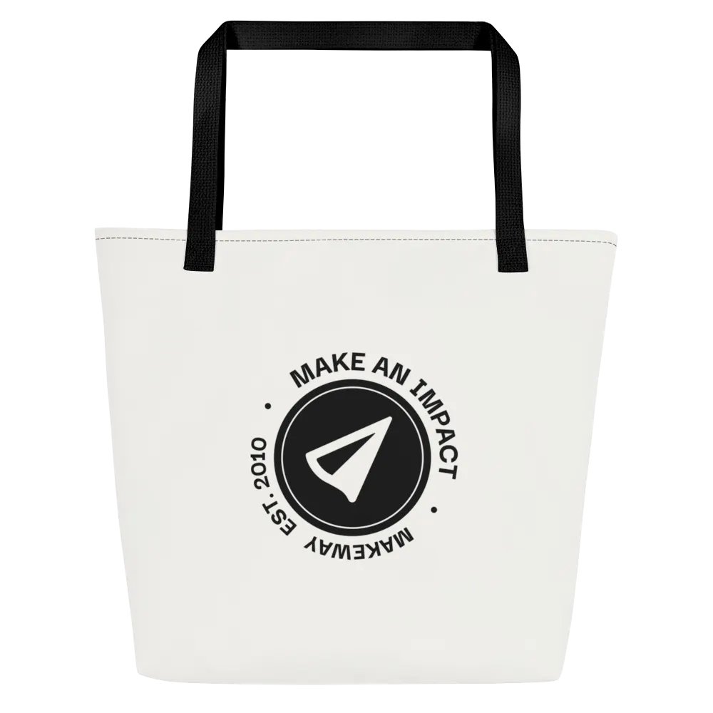 Impact Tote: White product image (2)