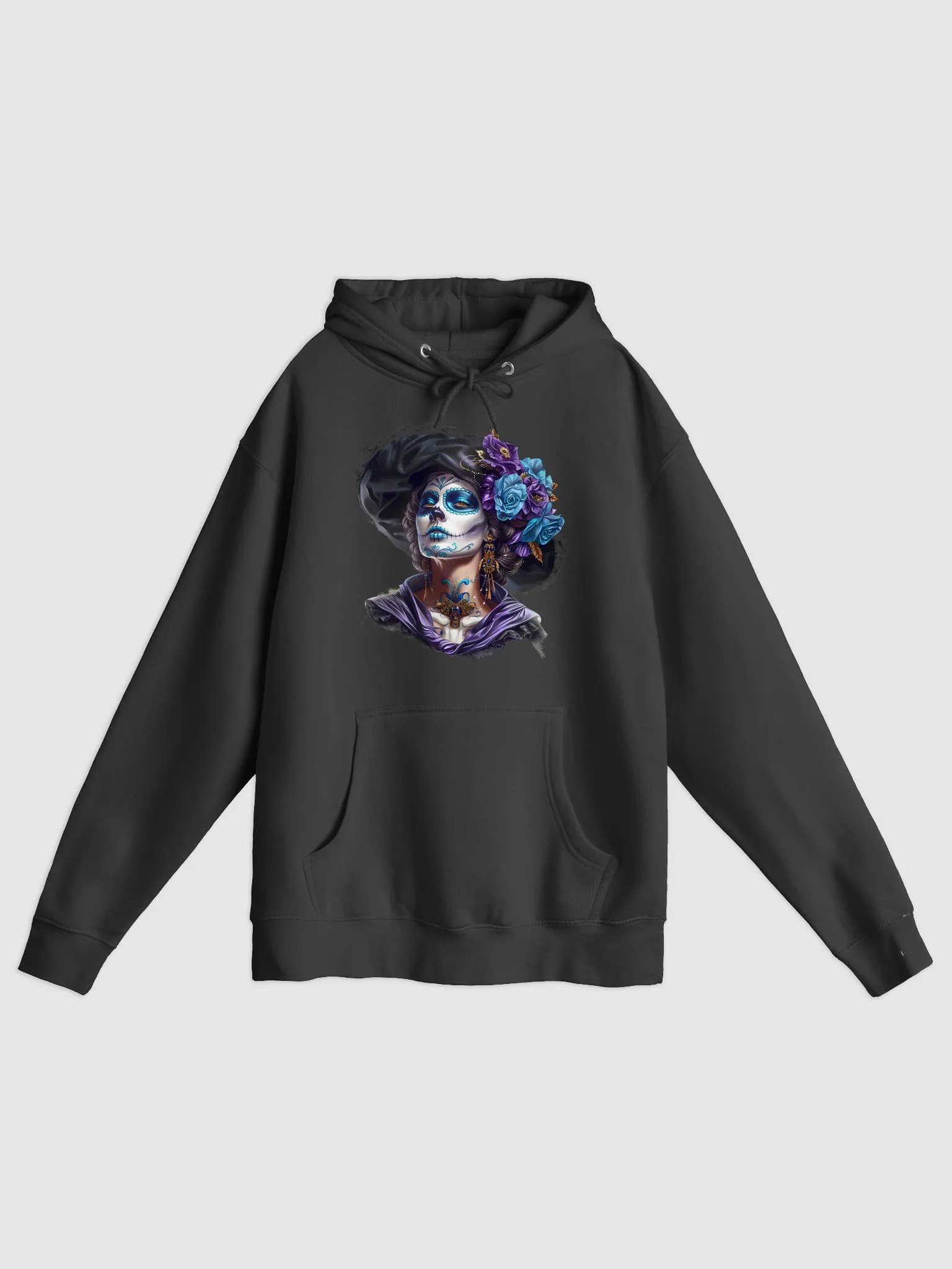 Día de los Muertos Skull Hoodie product image (3)