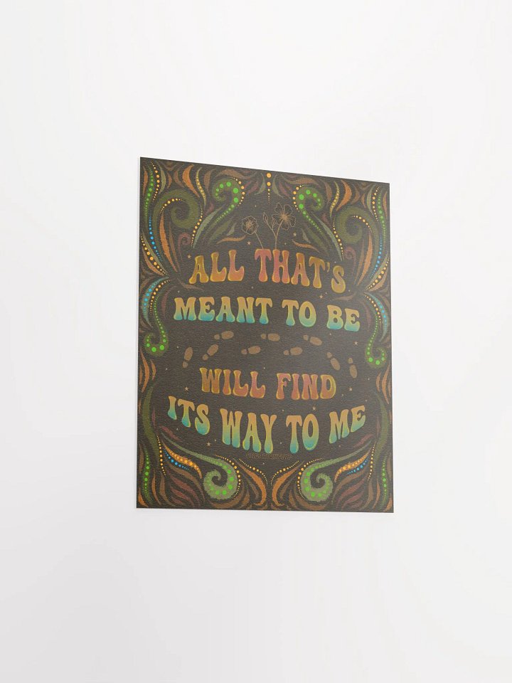 Matte Poster - All That's Meant To Be product image (2)