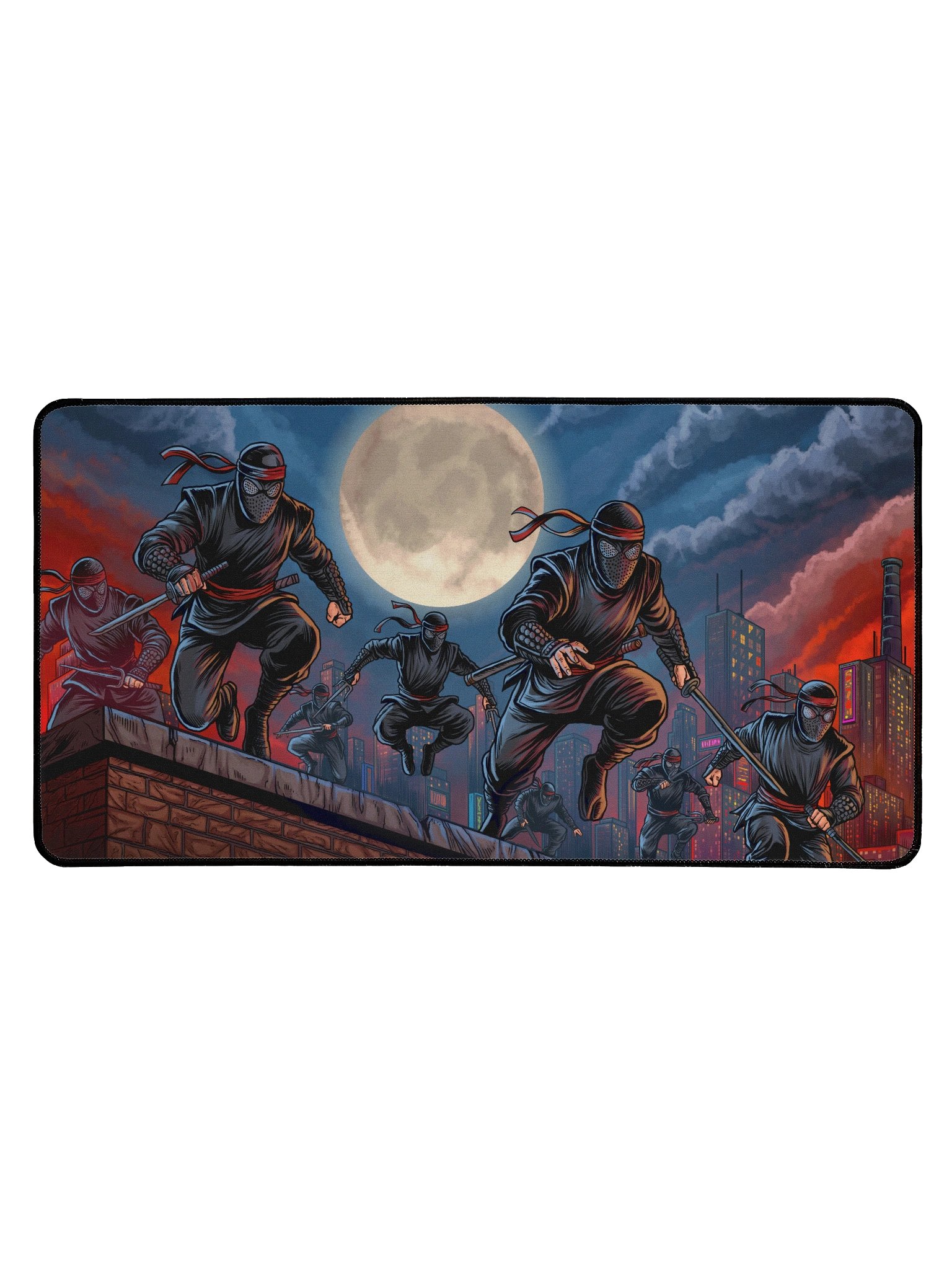 'Ninja' Hand Drawn Playmat by DarkSideTokens! product image (1)