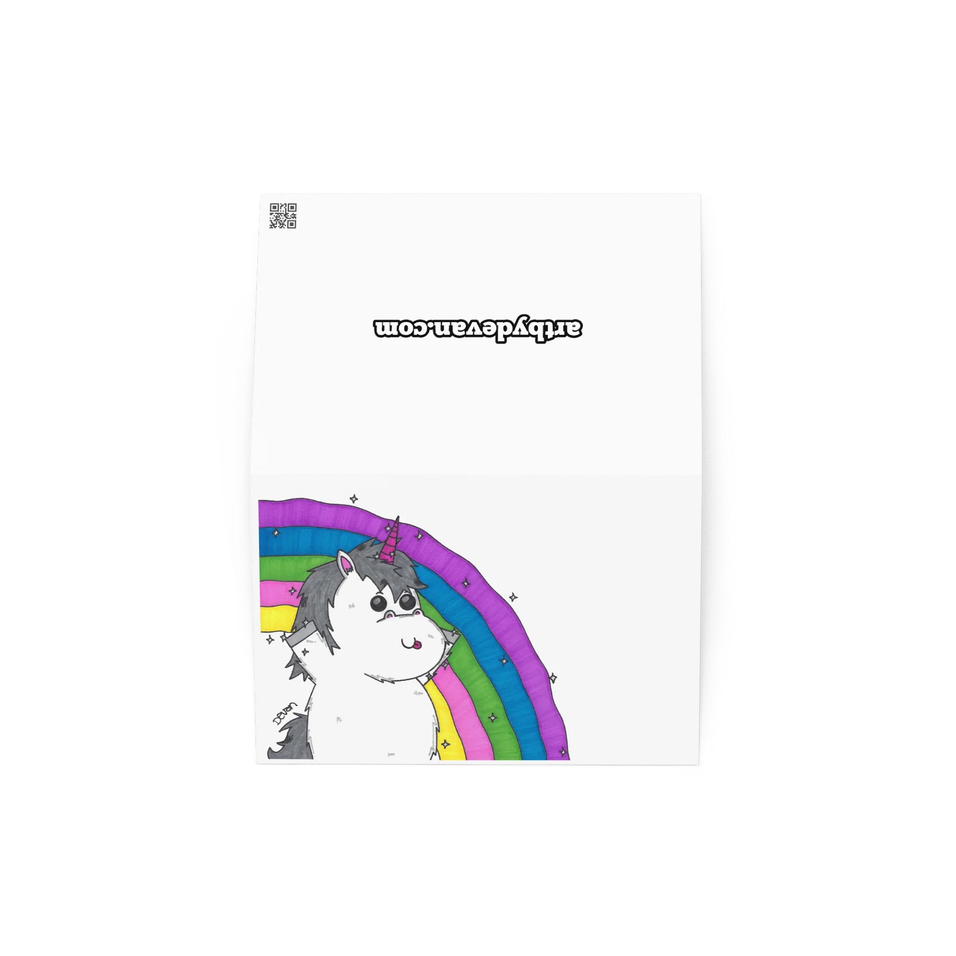 Motivational Animal Card: Unicorn product image (2)