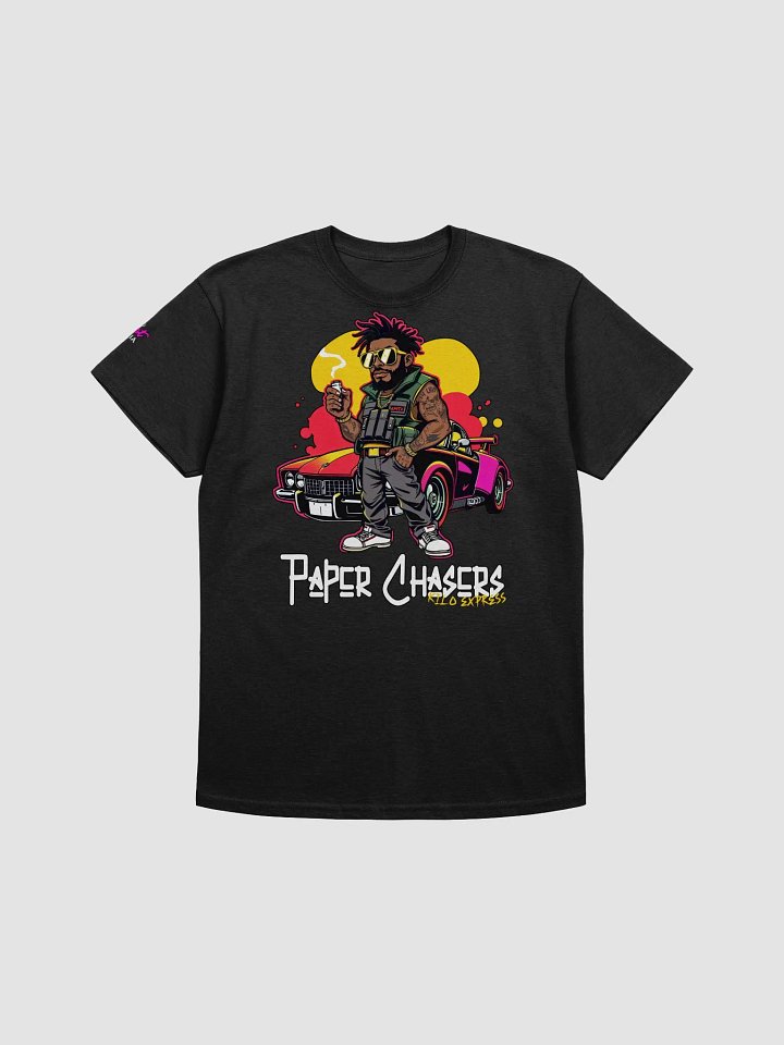 Kilo Express - Paper Chasers Race Cars Not Humans Tee product image (1)