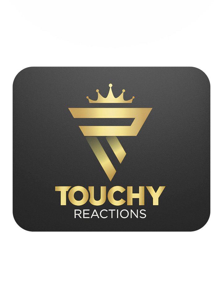 Touchy Reactions Logo Mouse Pad product image (2)