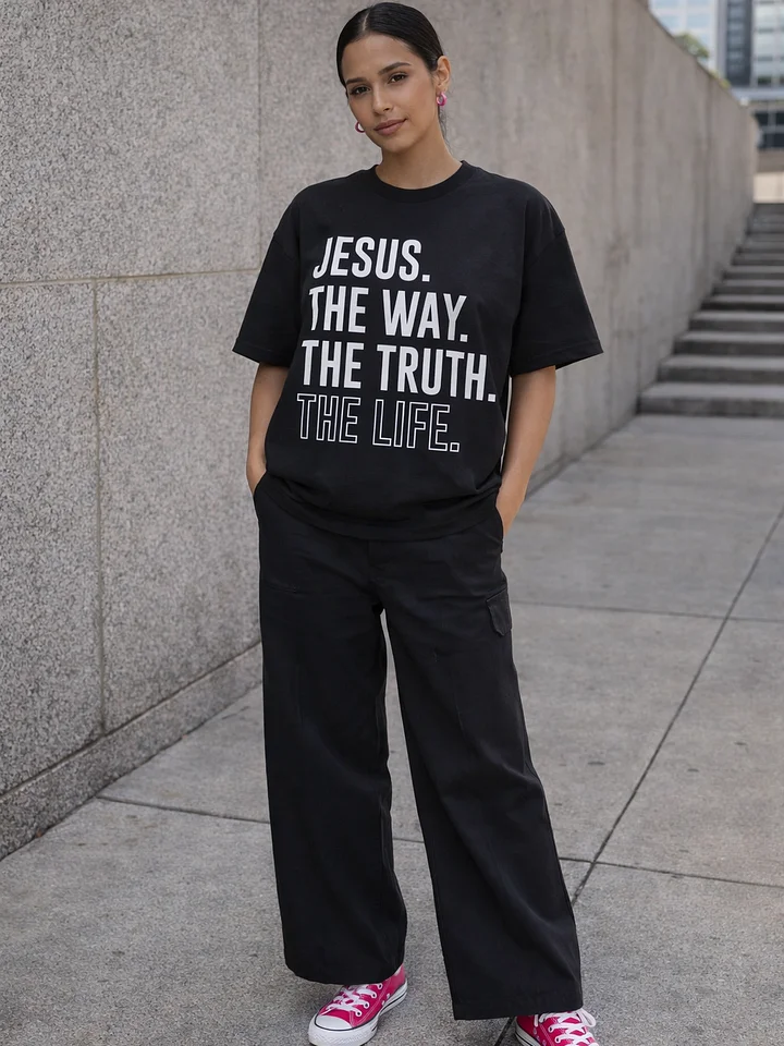 Vintage Faded Streetwear Jesus T-Shirt product image (1)