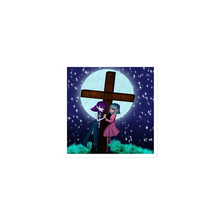 Anime Couple at night Magnet product image (1)