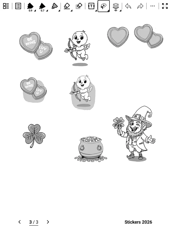 Occasions the not-even-close-to-complete supernote sticker set product image (2)
