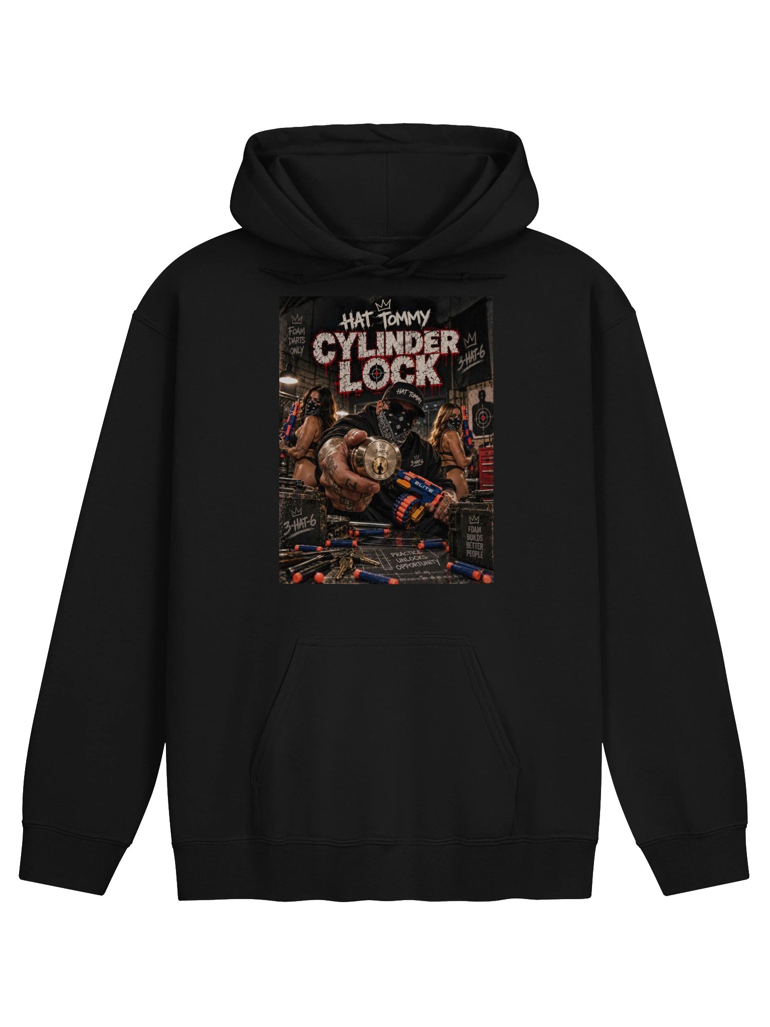 Cylinder Lock GILDAN Front Artwork Hoodie product image (1)