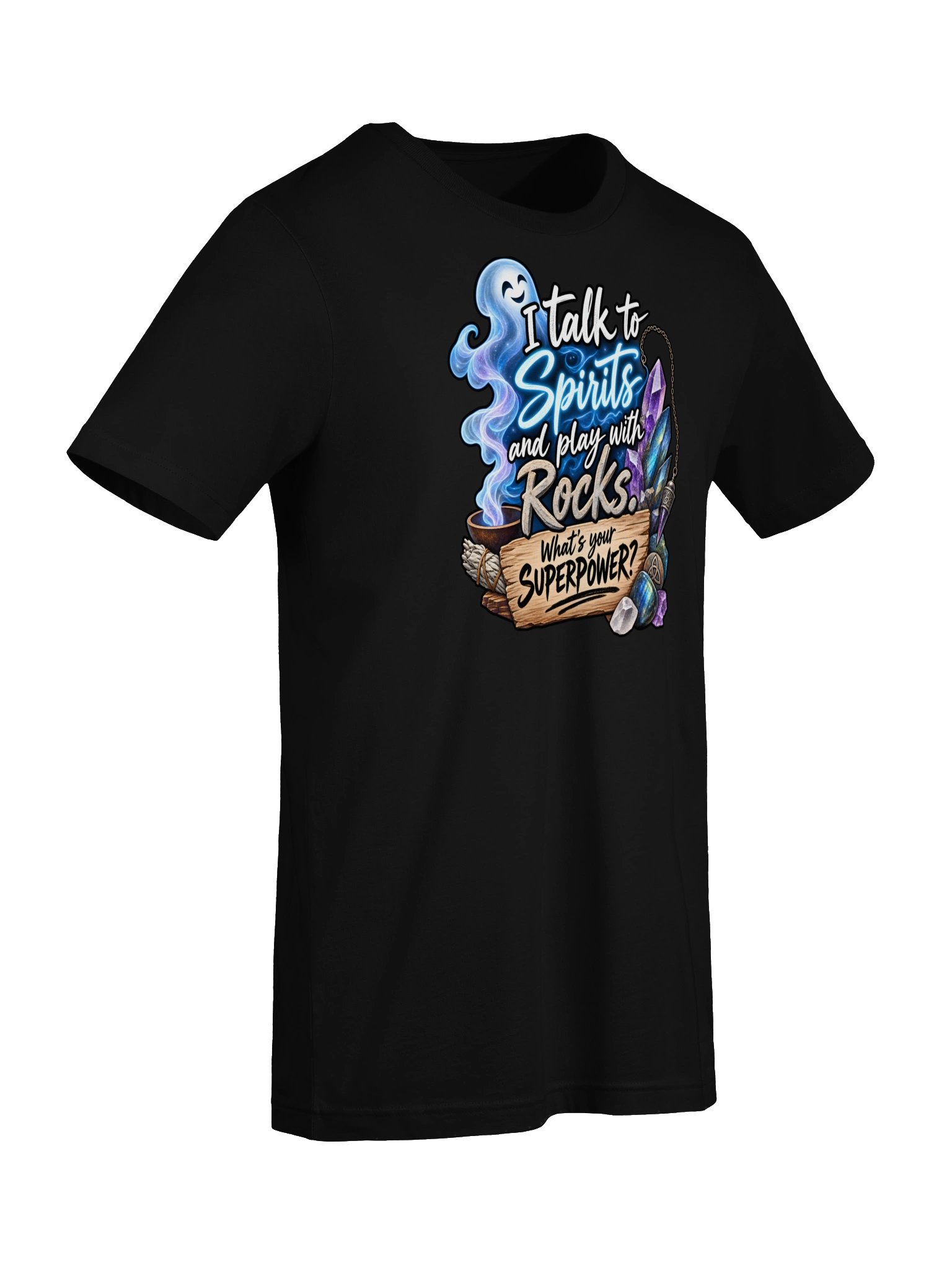 I Talk to Spirits Witchy Tee product image (7)