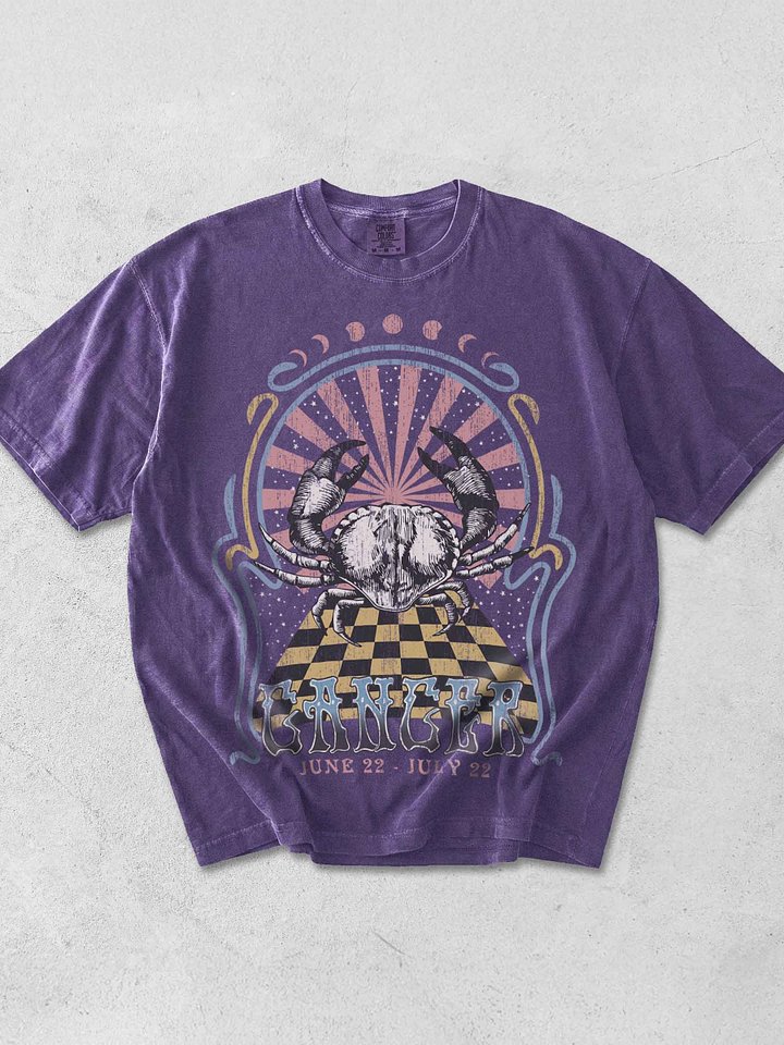 Cancer Zodiac Shirt – June 22 to July 22 Astrology Graphic Tee product image (1)