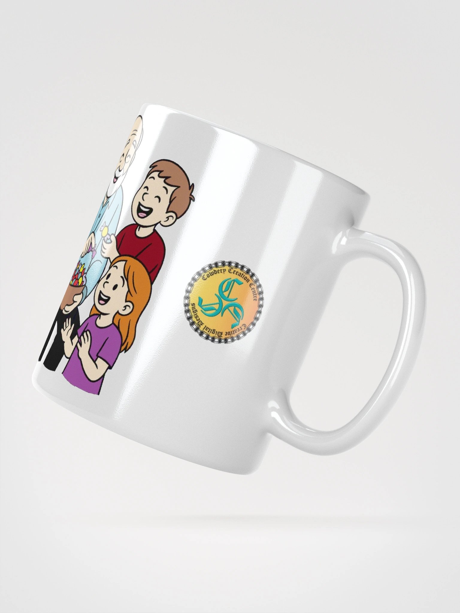 Spoiling Grandkids is my Cardio (Male) Glossy White Mug product image (2)