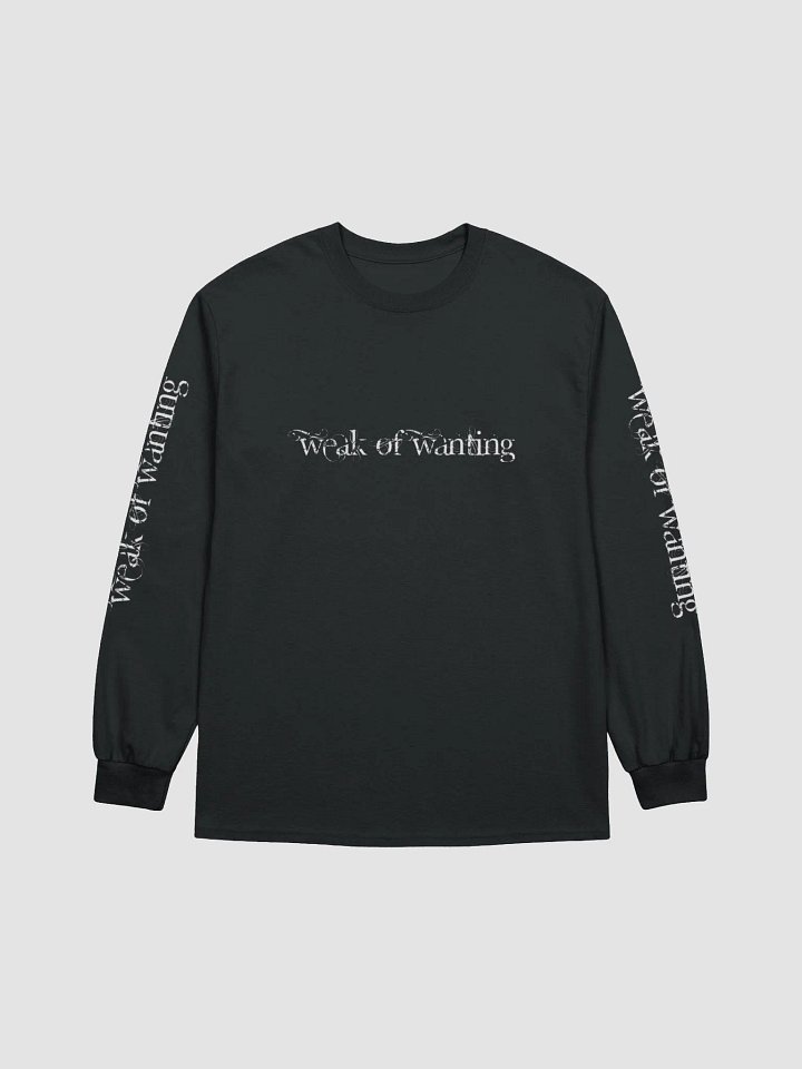 Weak Of Wanting 'Chaotic Angel' Long Sleeve T-Shirt (Front, Back & Sleeve Print) product image (2)
