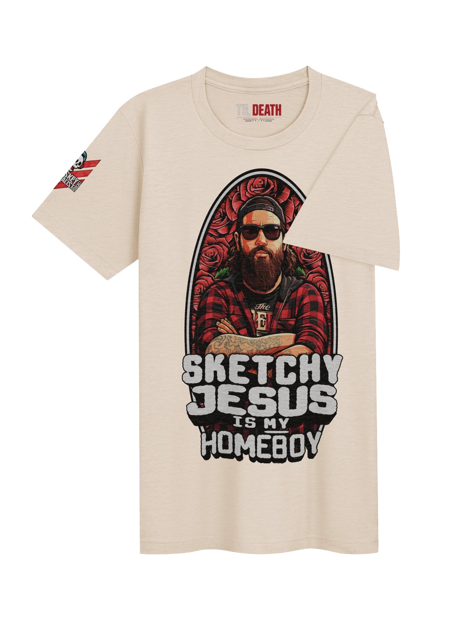 "Sketchy Jesus Is My Homeboy" T Shirt product image (6)