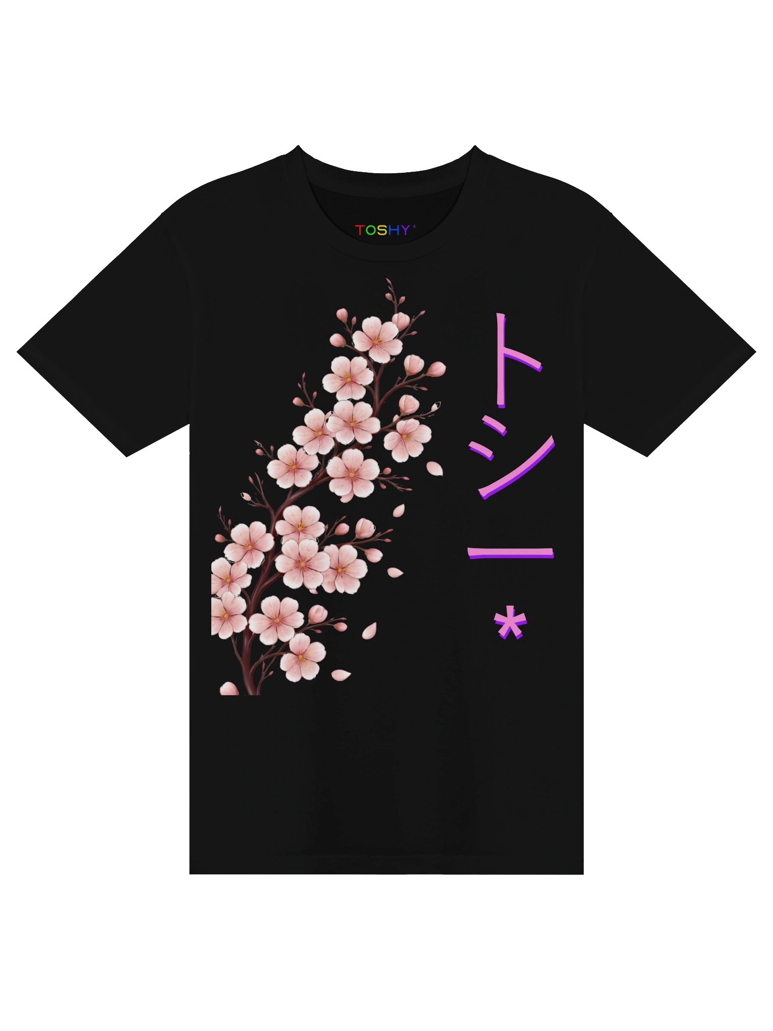 TOSHY* SHIRT (JAPANESE TEXT) (BLACK) product image (1)