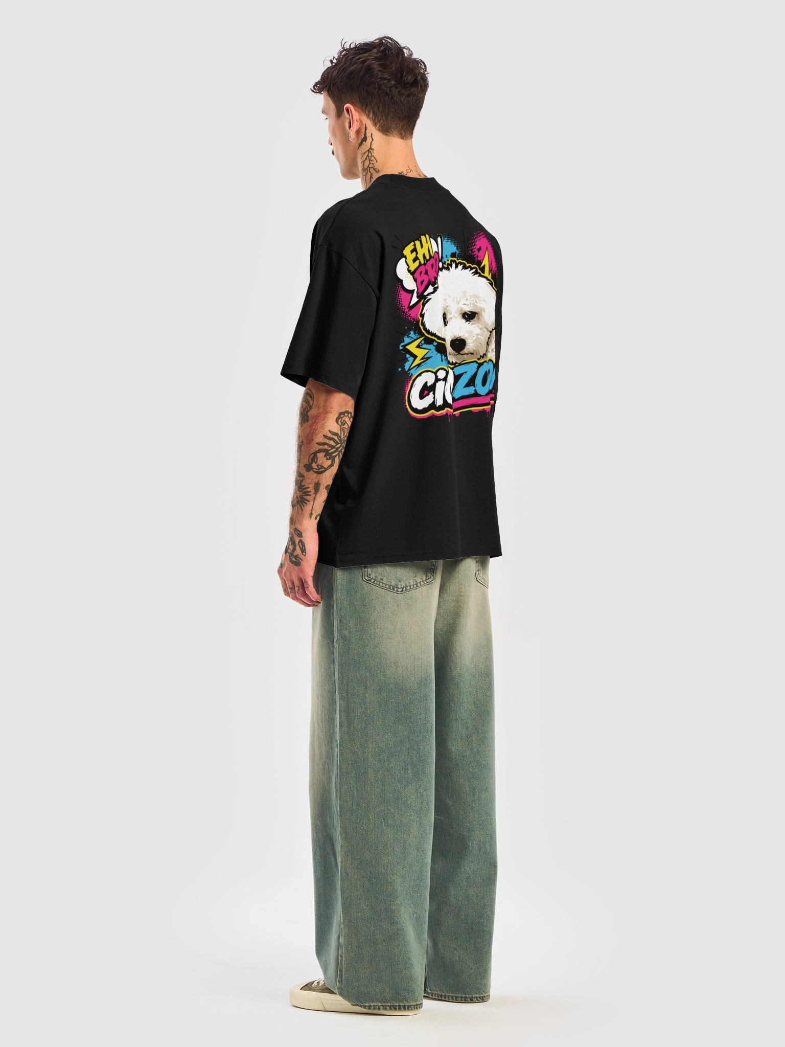 T-Shirt Oversized Cicozoom "Ehi Bro!" – Superior product image (36)