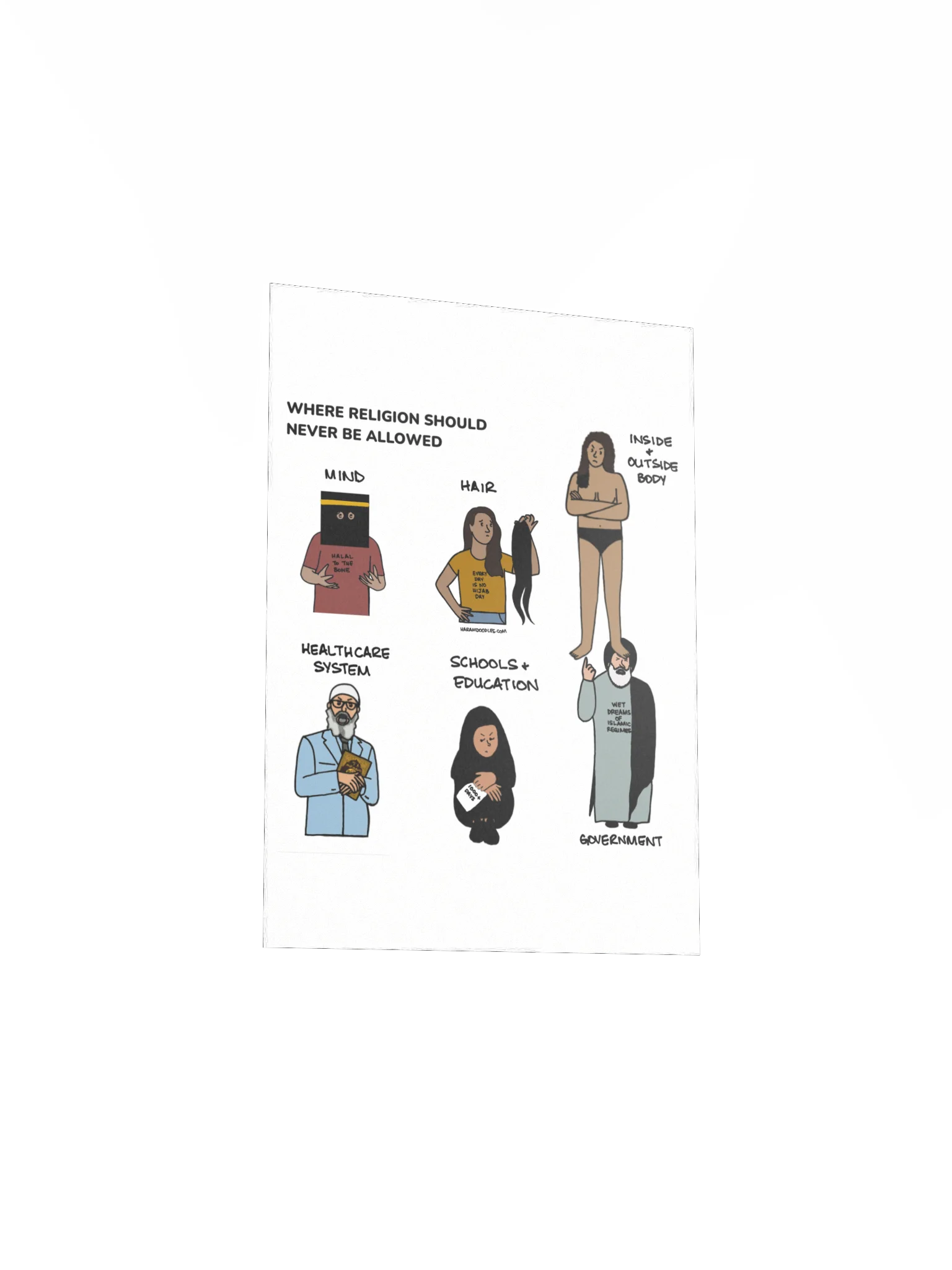 Where Religion Should Never Be Allowed Poster product image (3)