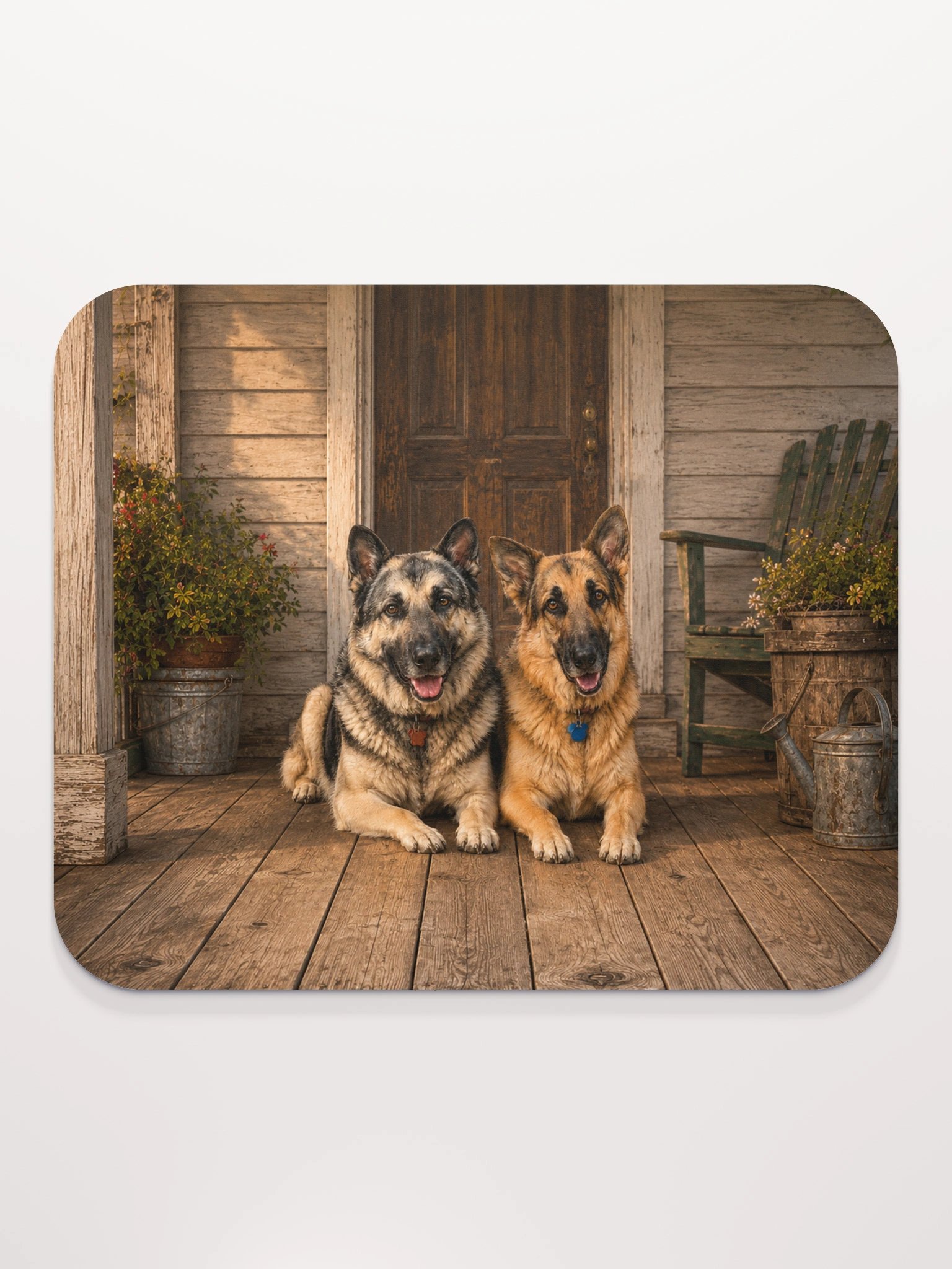 Home With Boone & Bear — Mouse Pad product image (2)