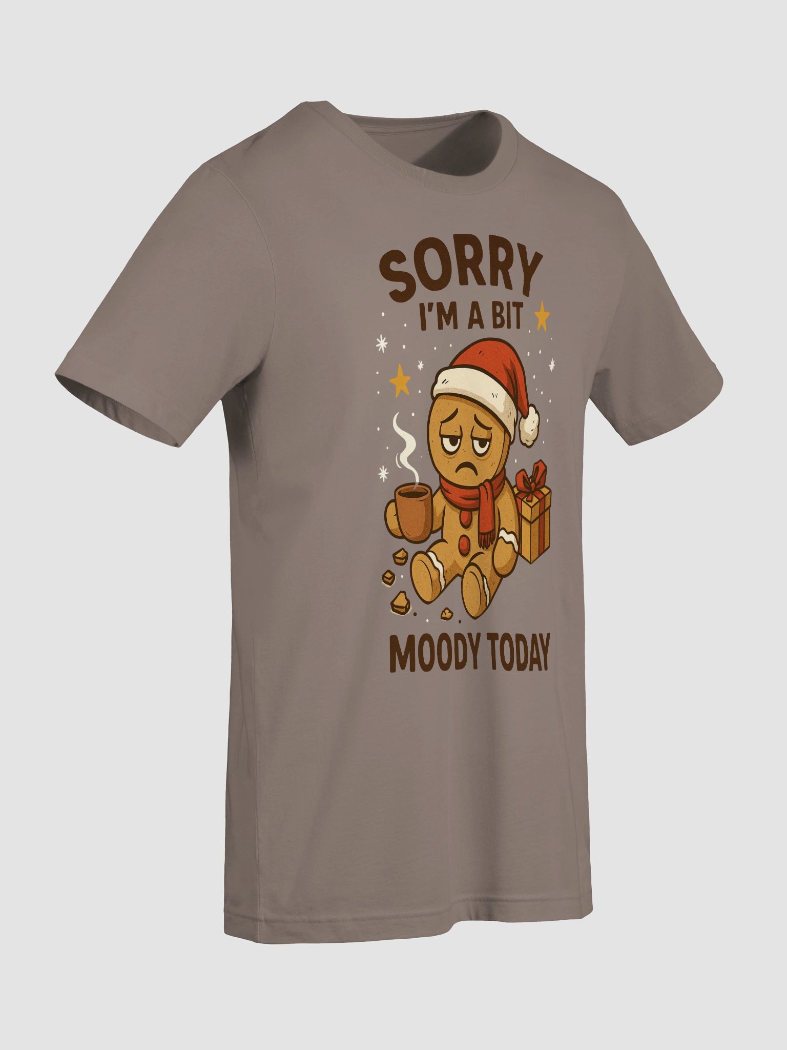 Christmas Gingerbread Moody Graphic Tee product image (57)