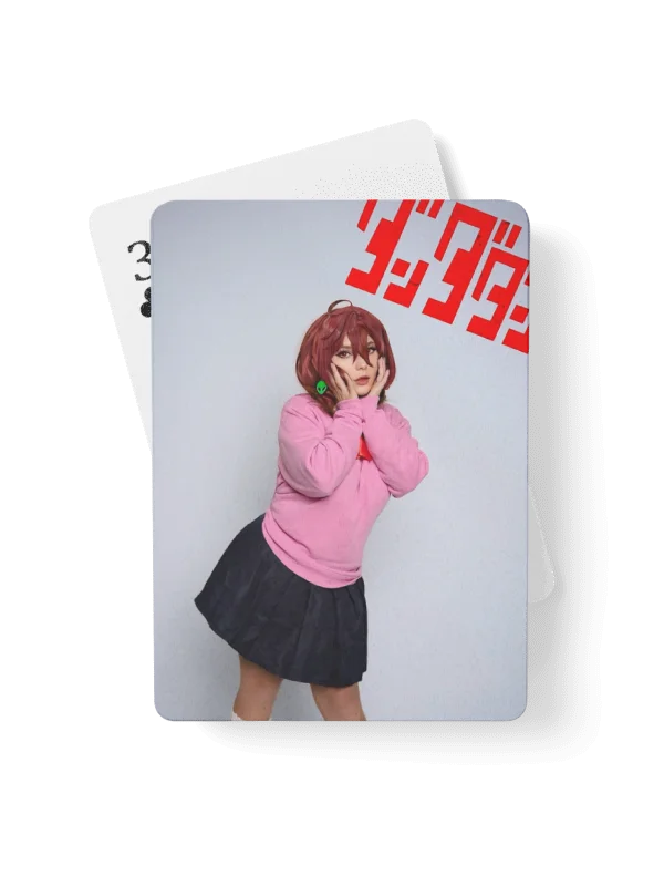 Momo Ayase Dandadan Cosplay Playing Cards | Juicyjinxs product image (1)